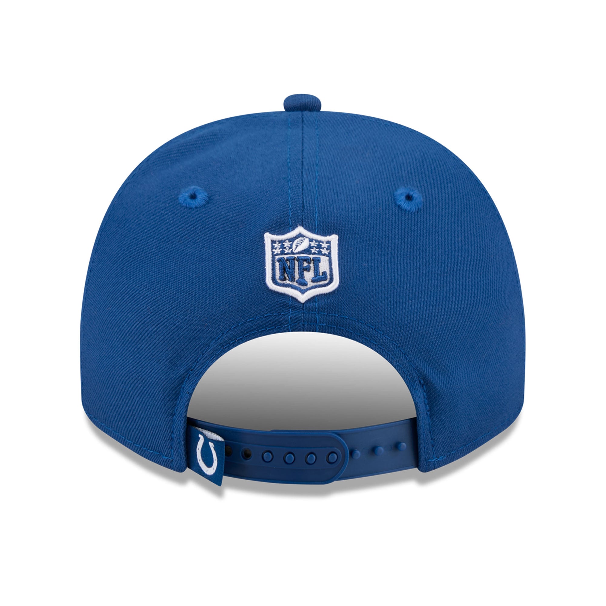 Casquette snapback New Era Royal Indianapolis Colts Cartoon A-Frame 9FIFTY pour homme