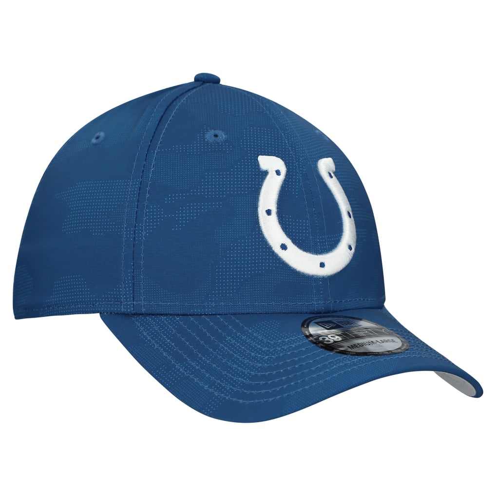Indianapolis Colts New Era Tonal Camo 39THIRTY Stretch Fit Hat - Royal
