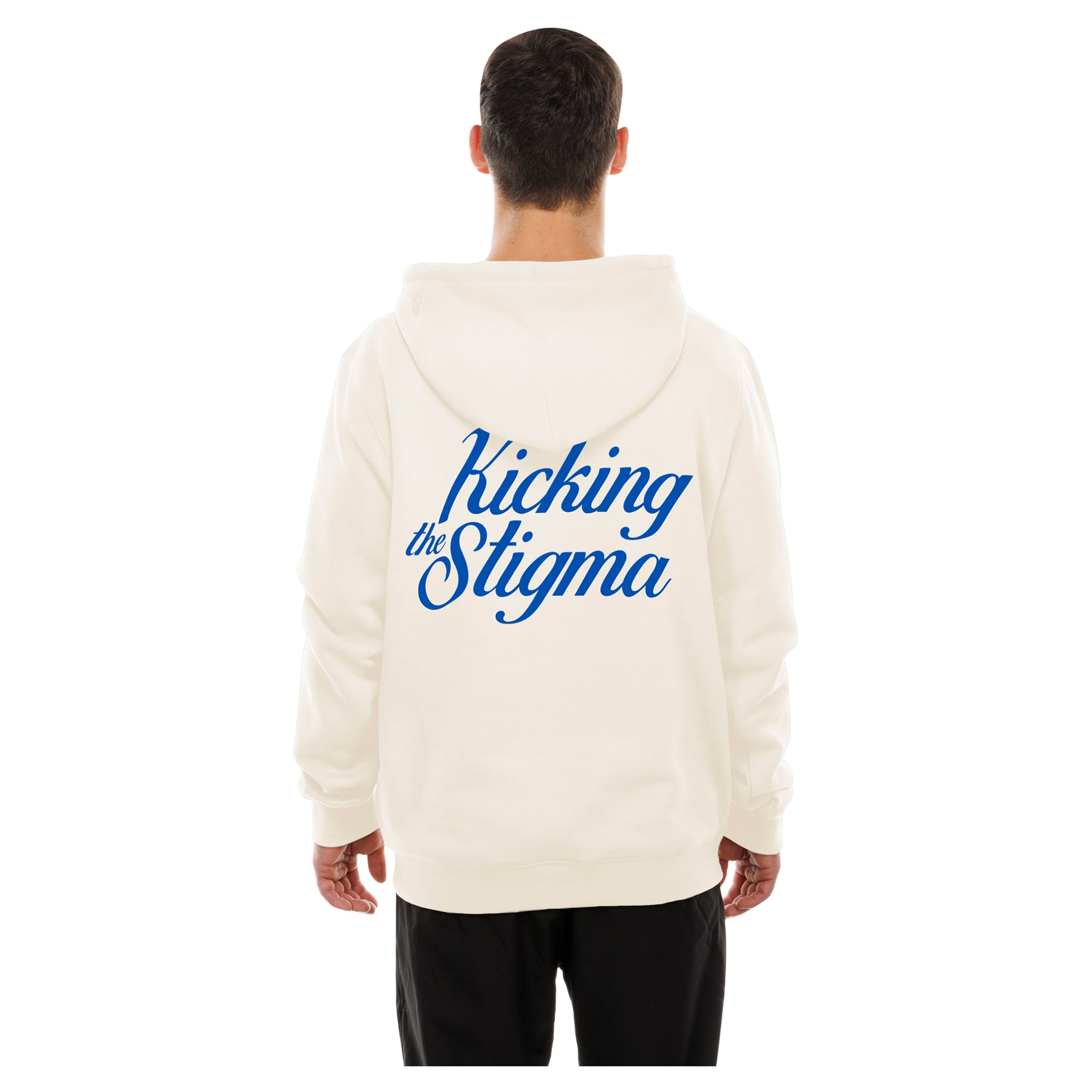 Men's New Era White Indianapolis Colts Kicking The Stigma Hoodie