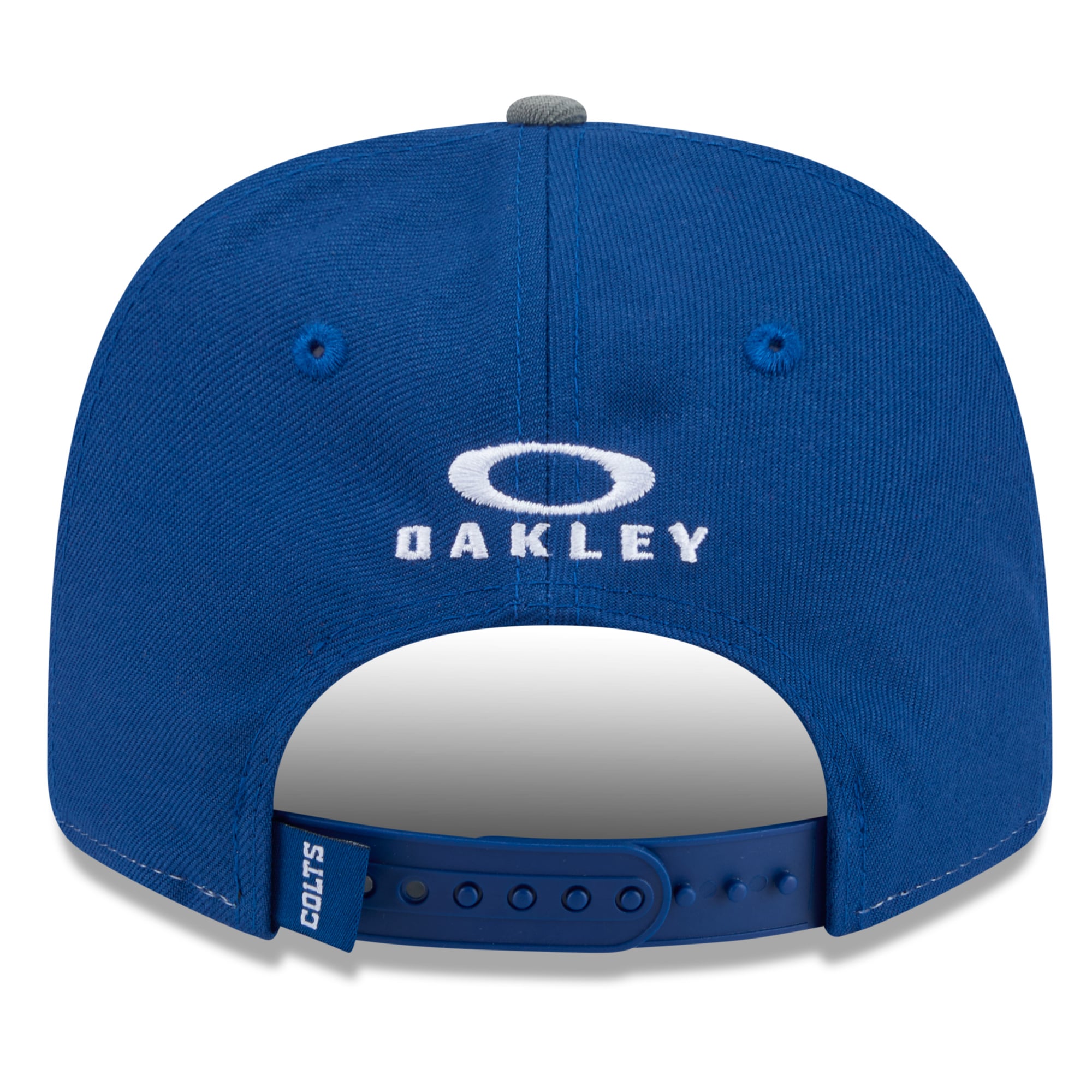 Casquette ajustable New Era x Oakley Royal Indianapolis Colts 9SEVENTY pour homme