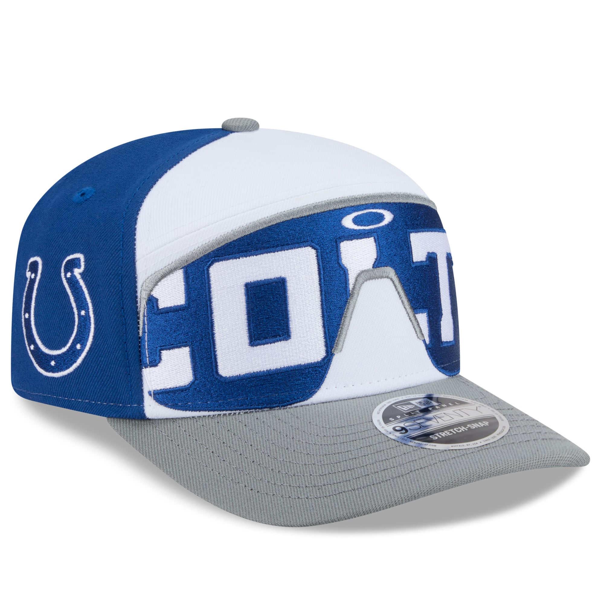 Casquette ajustable New Era x Oakley Royal Indianapolis Colts 9SEVENTY pour homme