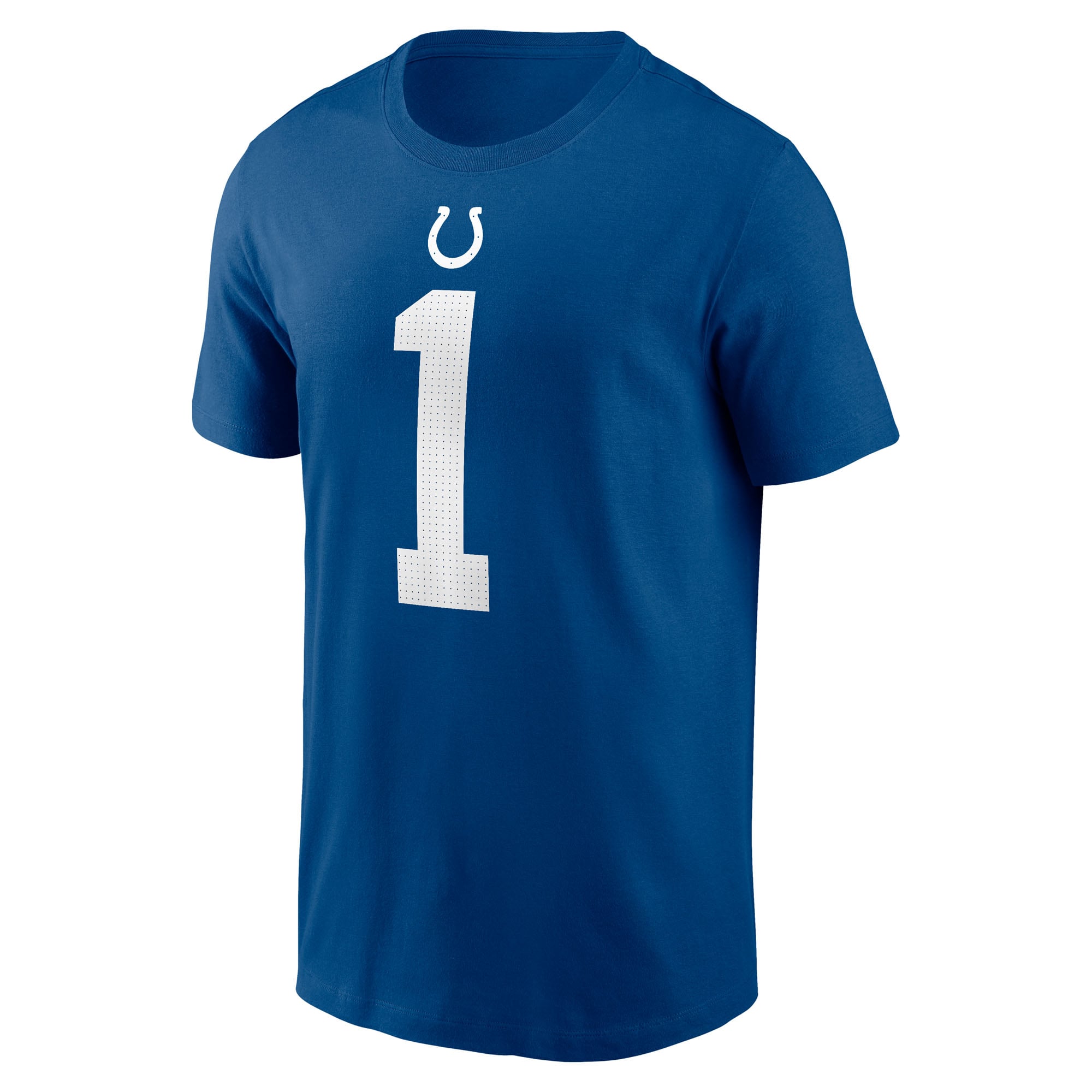 Men's Nike Ahmad Sauce Gardner Royal Indianapolis Colts Name & Number T-Shirt