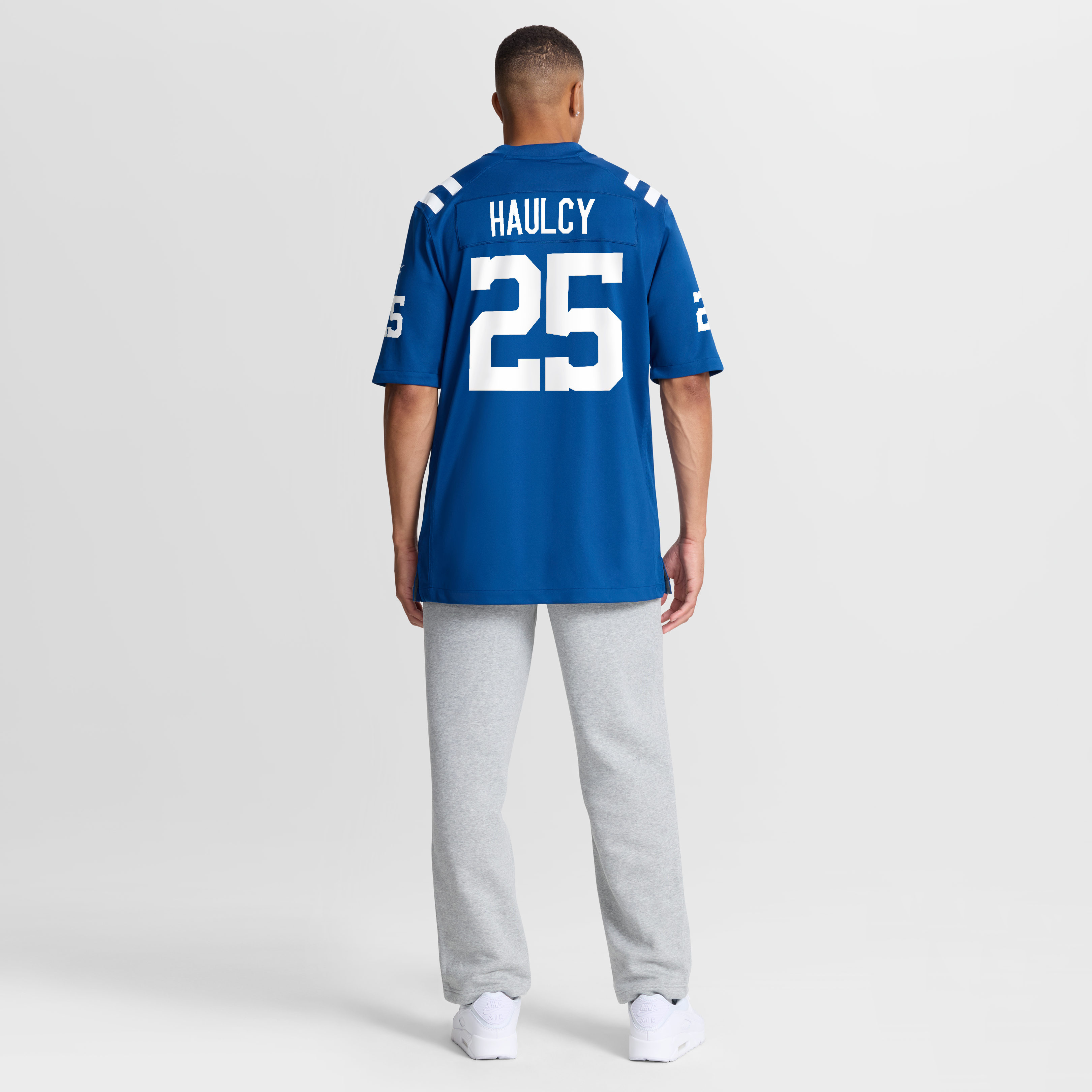 Maillot de match Nike A.J. Haulcy Royal Indianapolis Colts pour homme