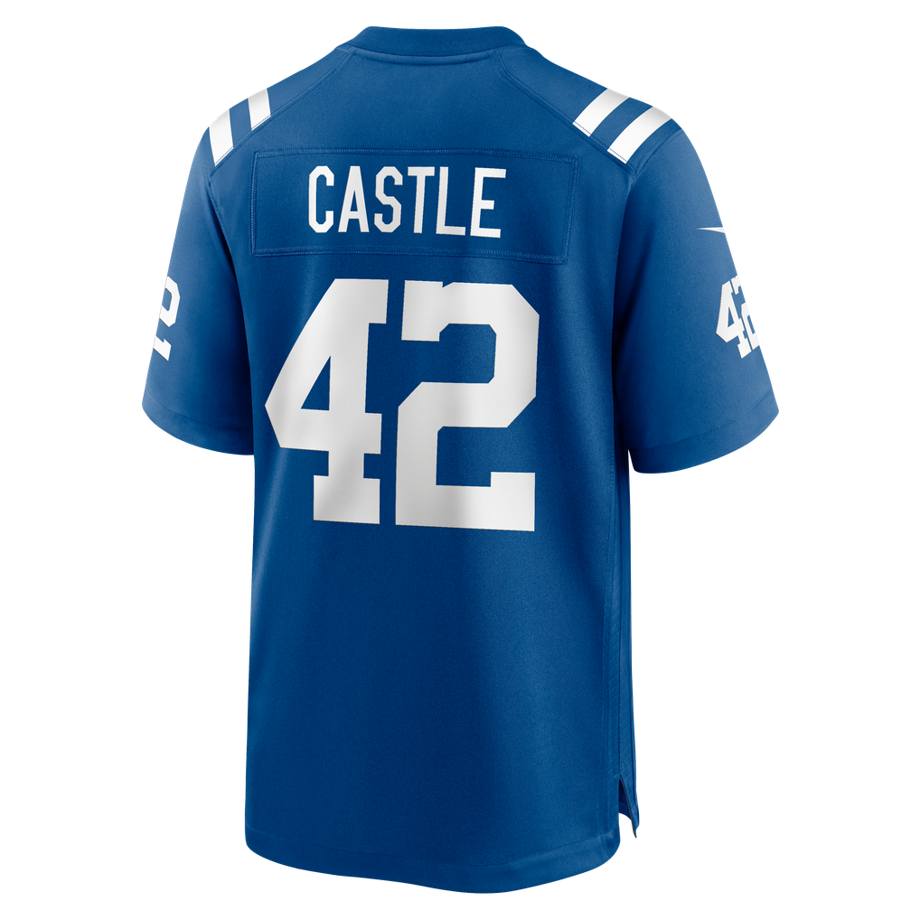 Anderson Castle Indianapolis Colts Nike Team Game Jersey - Royal
