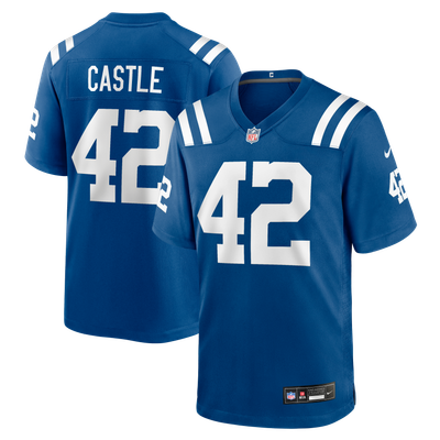 Anderson Castle Indianapolis Colts Nike Team Game Jersey - Royal