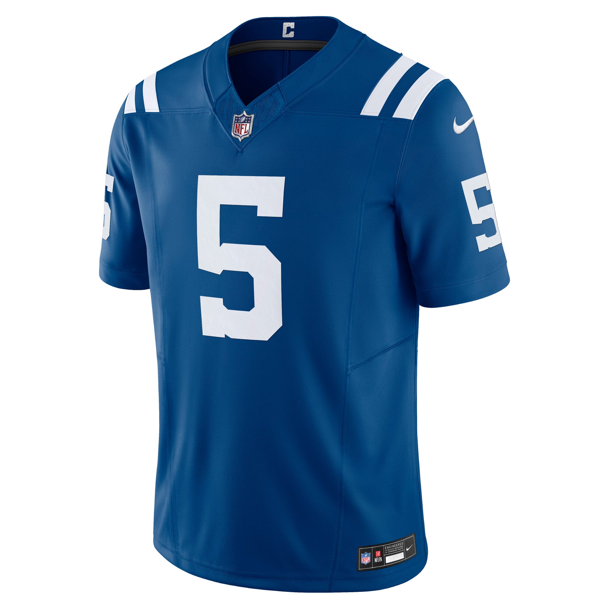 Maillot Nike Vapor F.U.S.E. Limited pour homme, Anthony Richardson Sr., bleu royal, Indianapolis Colts