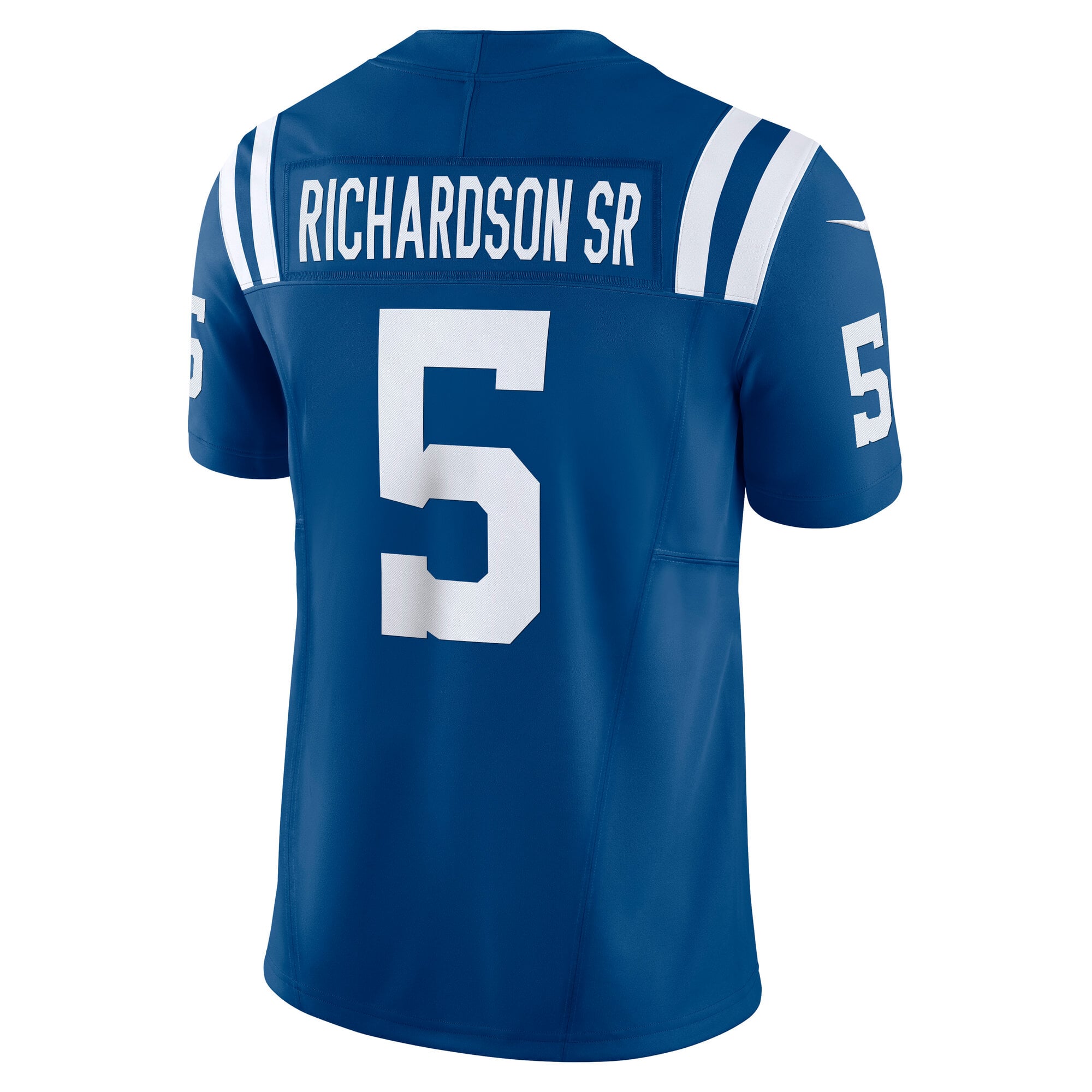 Maillot Nike Vapor F.U.S.E. Limited pour homme, Anthony Richardson Sr., bleu royal, Indianapolis Colts