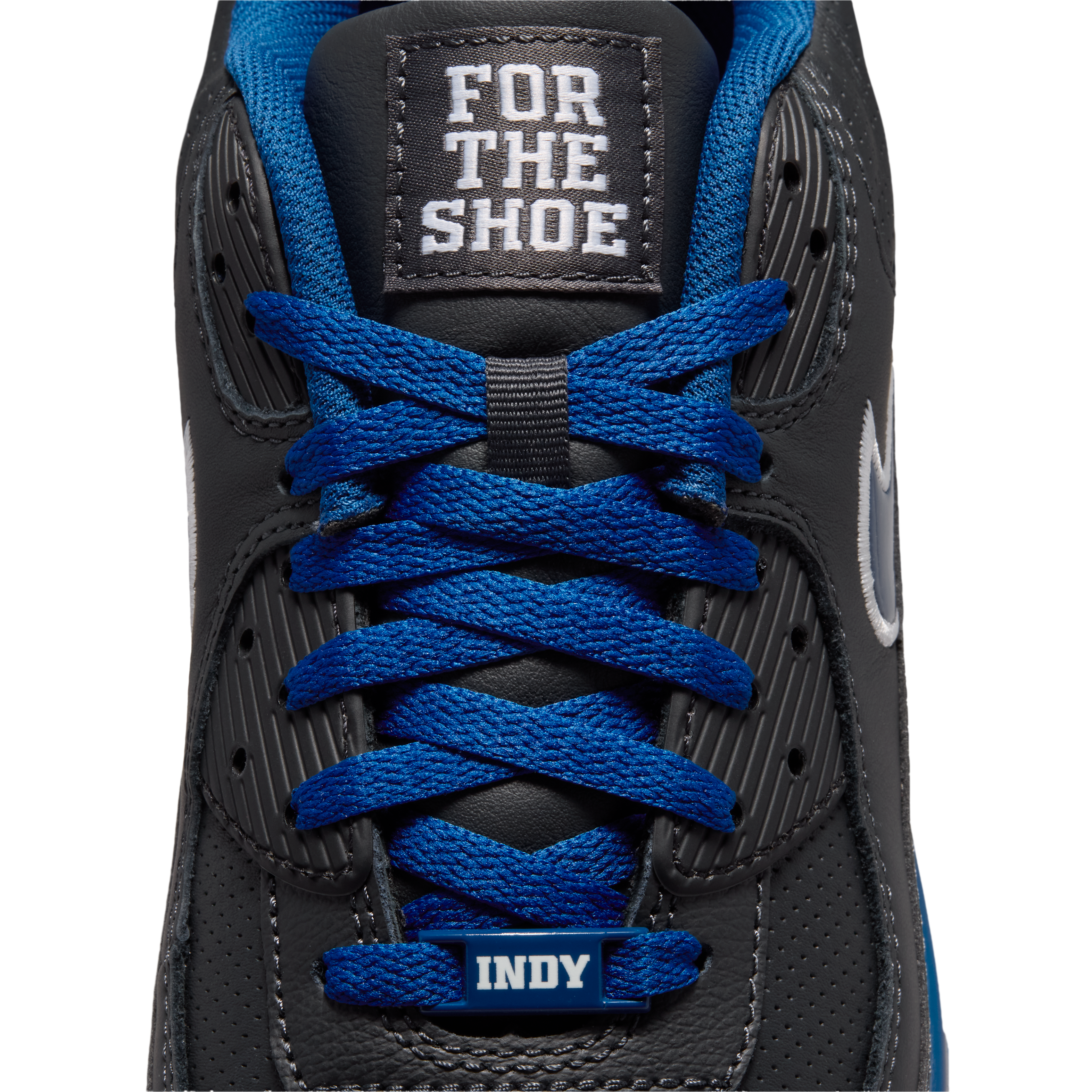 Chaussures Nike Air Max 90 pour homme, coloris anthracite, collection Indianapolis Colts 2026 Rivalries