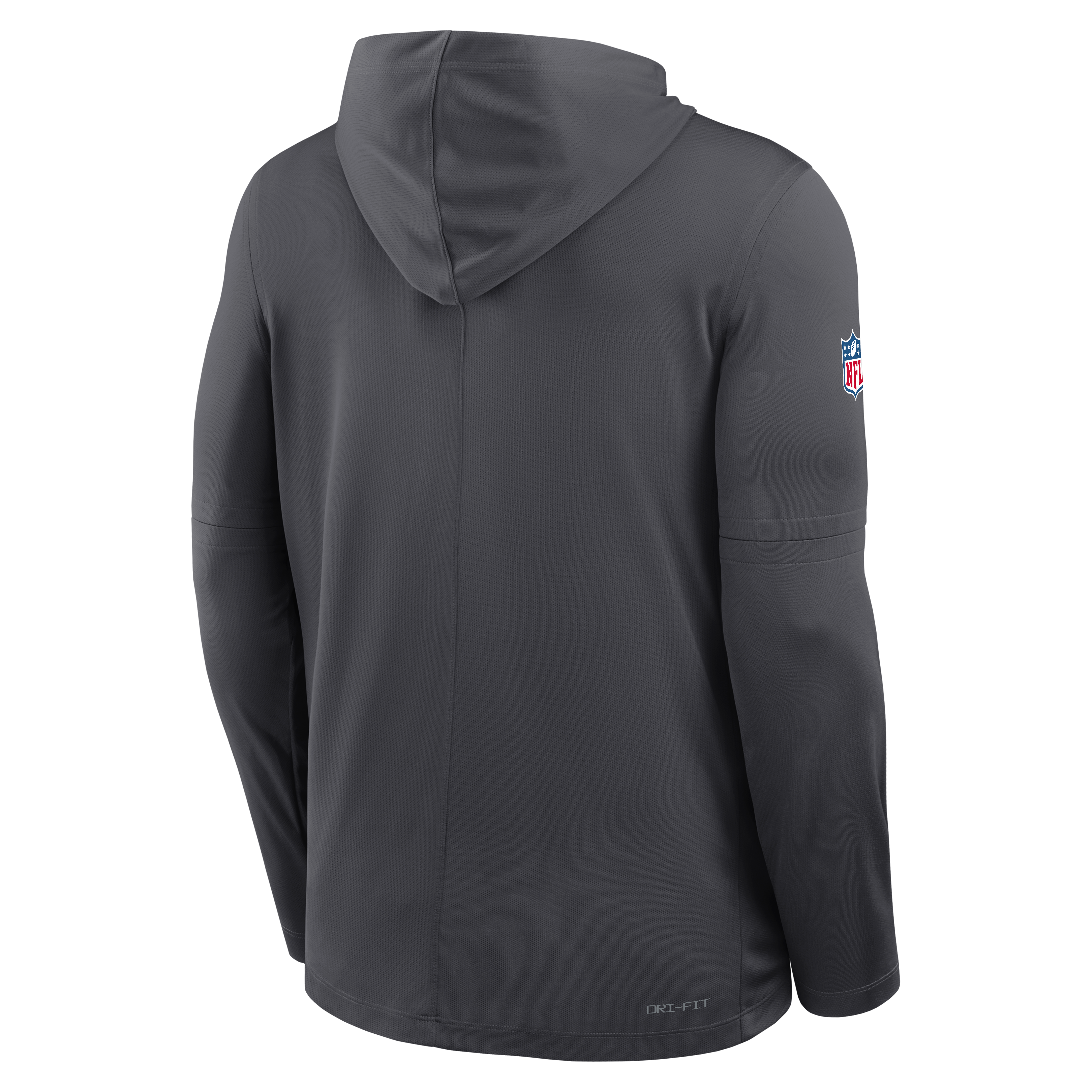 Men's Nike Anthracite Indianapolis Colts 2026 Rivalries Collection Sideline Lightweight Hooded Long Sleeve Top