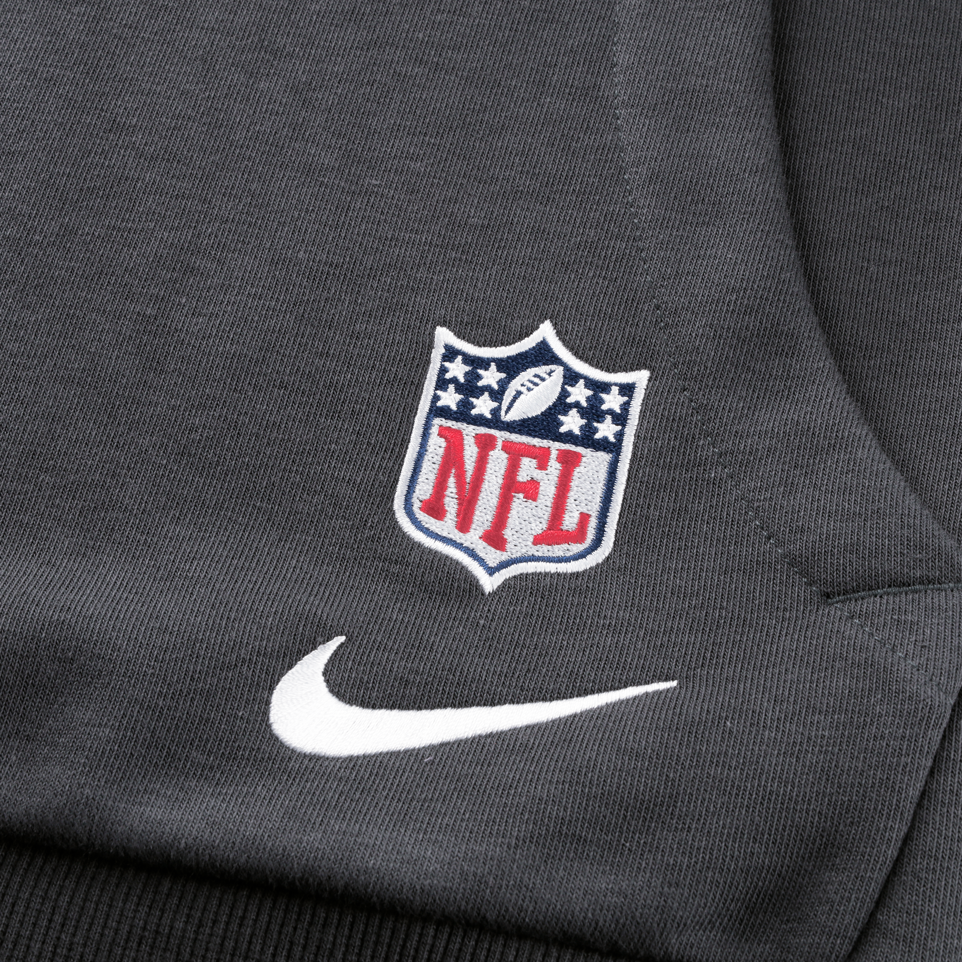 Men's Nike  Anthracite Indianapolis Colts 2026 Rivalries Collection Sideline Sleeveless Fleece Hoodie
