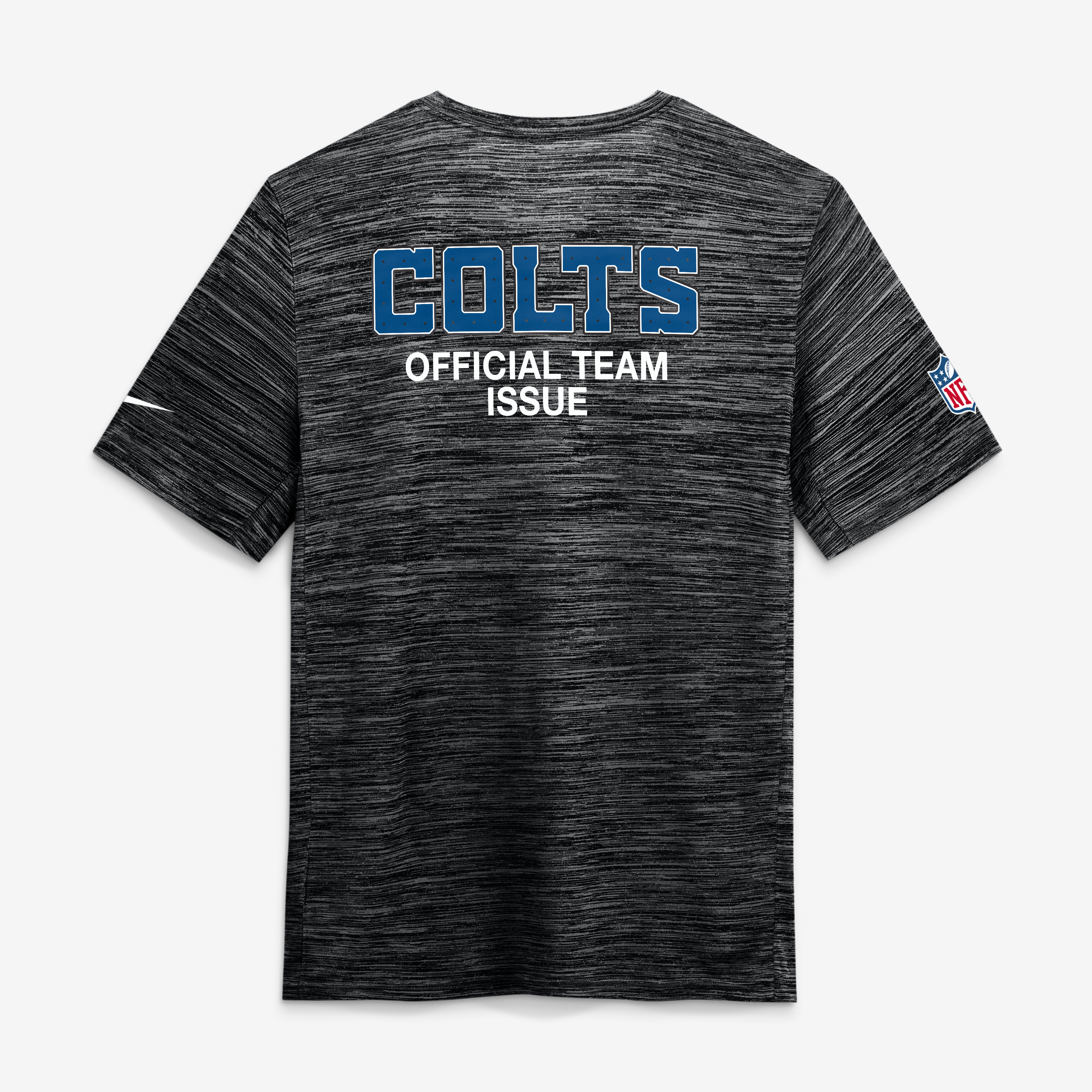 Men's Nike  Anthracite Indianapolis Colts 2026 Rivalries Collection Sideline Velocity T-Shirt