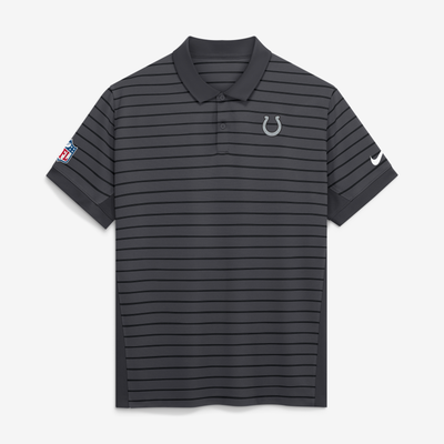  Indianapolis Colts Nike 2026 Rivalries Collection Sideline Victory Polo - Anthracite