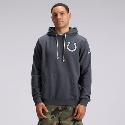  Indianapolis Colts Nike 2026 Rivalries Collection Standard Issue Sideline Pullover Hoodie - Anthracite