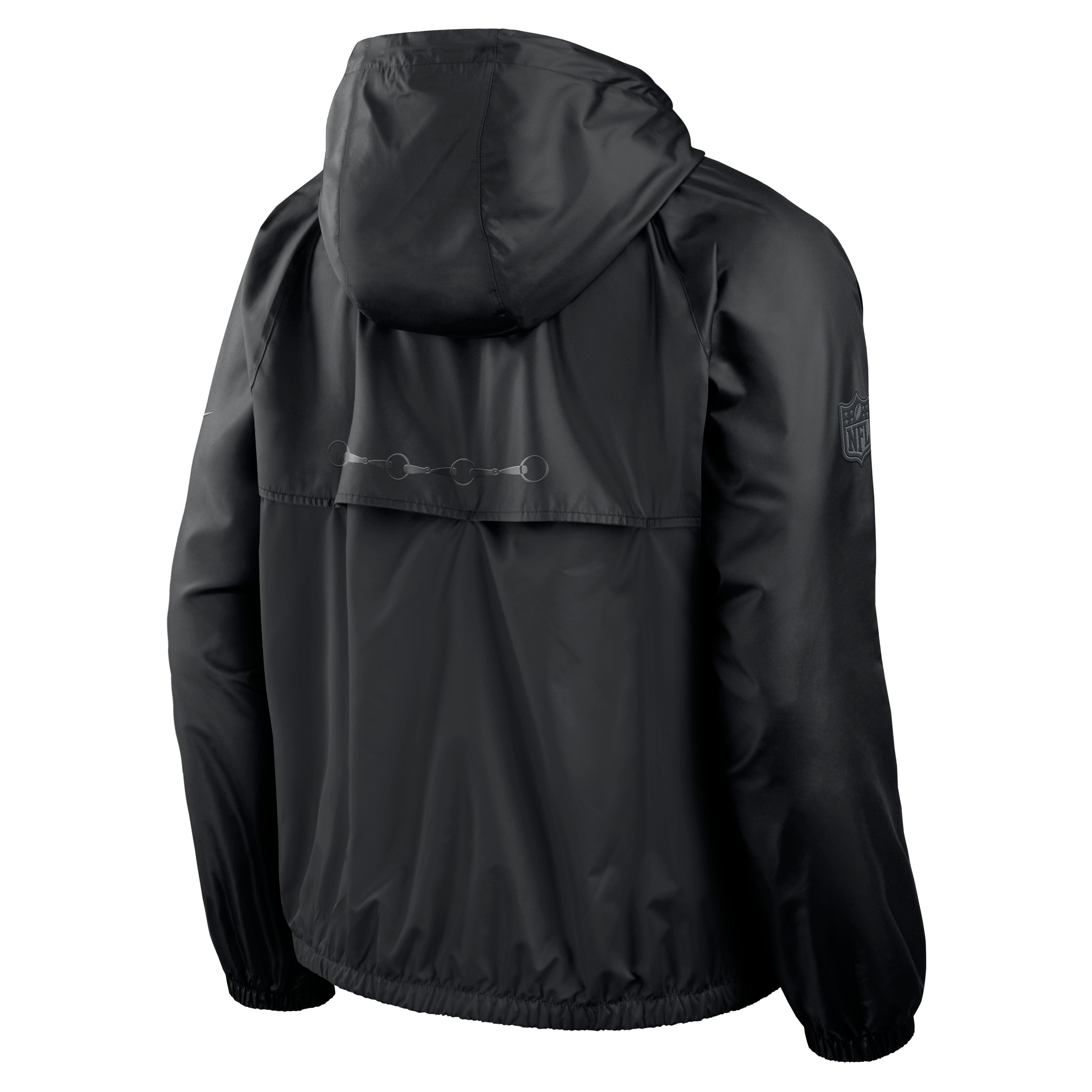 Veste coupe-vent zippée Nike Windrunner anthracite pour homme, collection Indianapolis Colts 2026 Rivalries