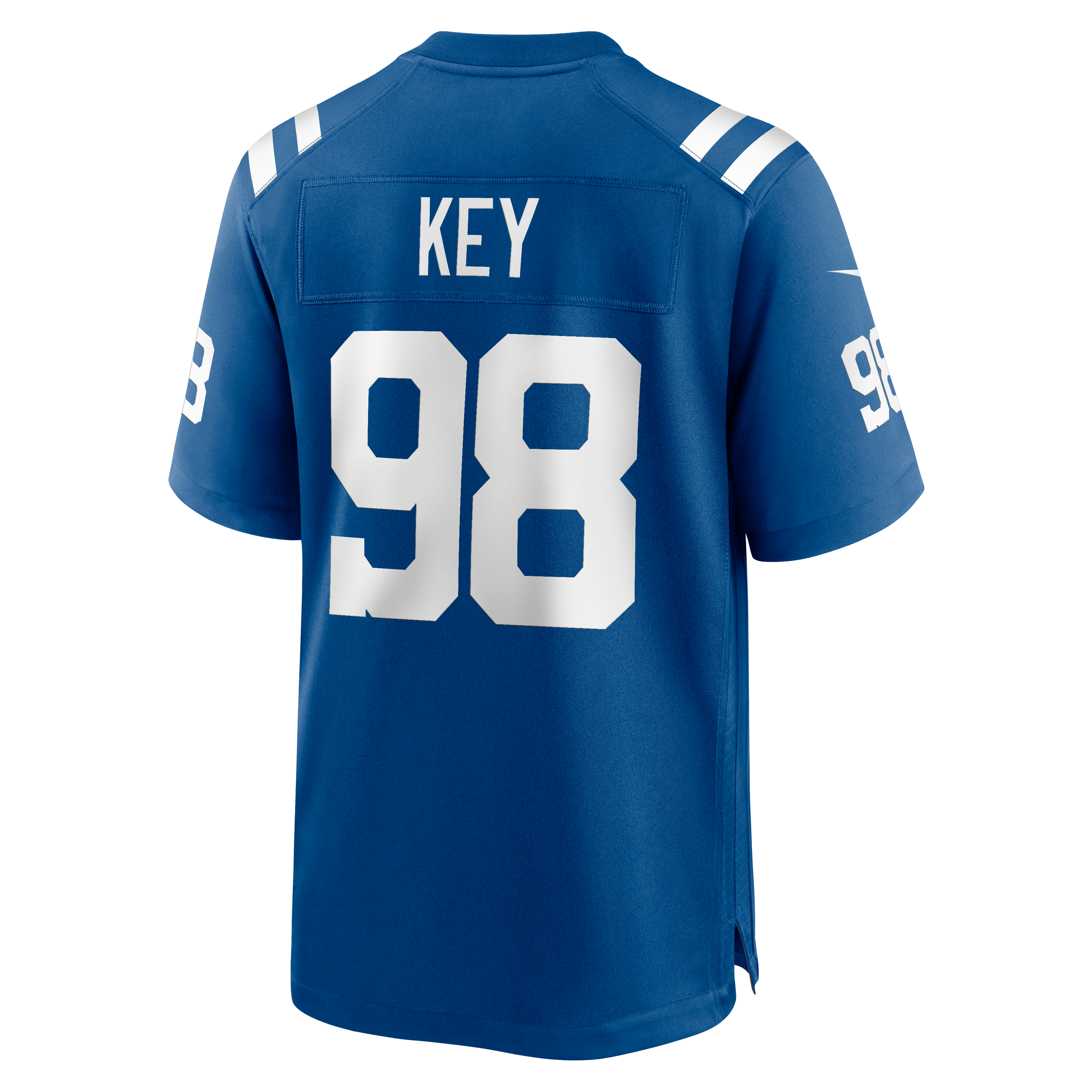 Men's Nike Arden Key Royal Indianapolis Colts Team Game Jersey