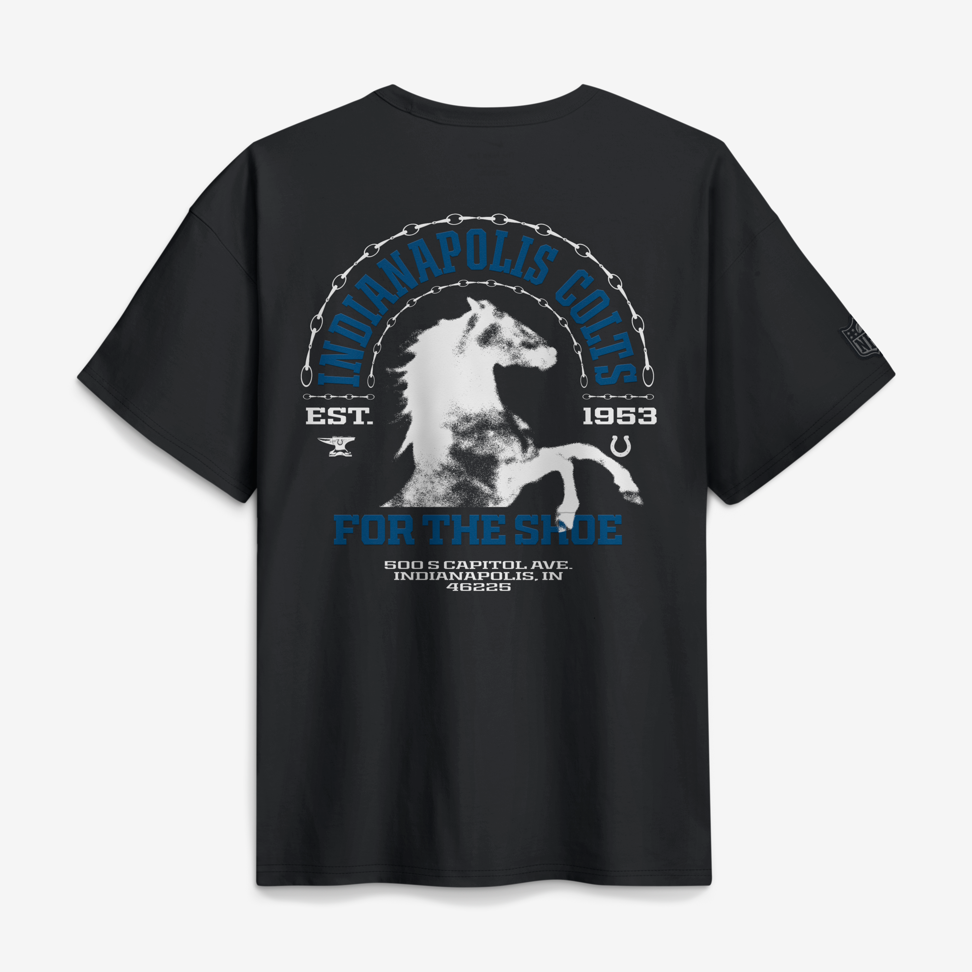 Men's Nike  Black Indianapolis Colts 2026 Rivalries Collection Max90 T-Shirt