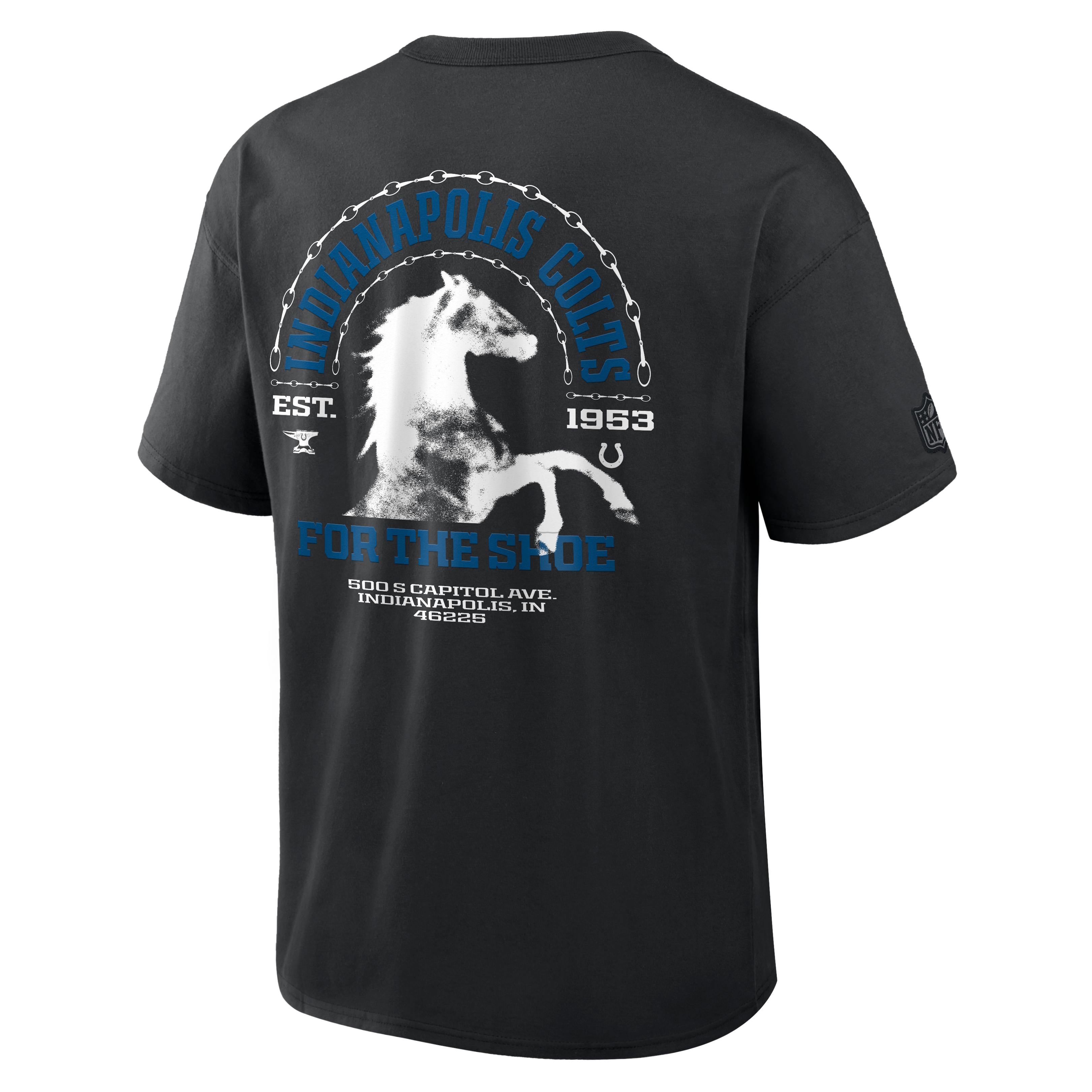 Men's Nike  Black Indianapolis Colts 2026 Rivalries Collection Max90 T-Shirt