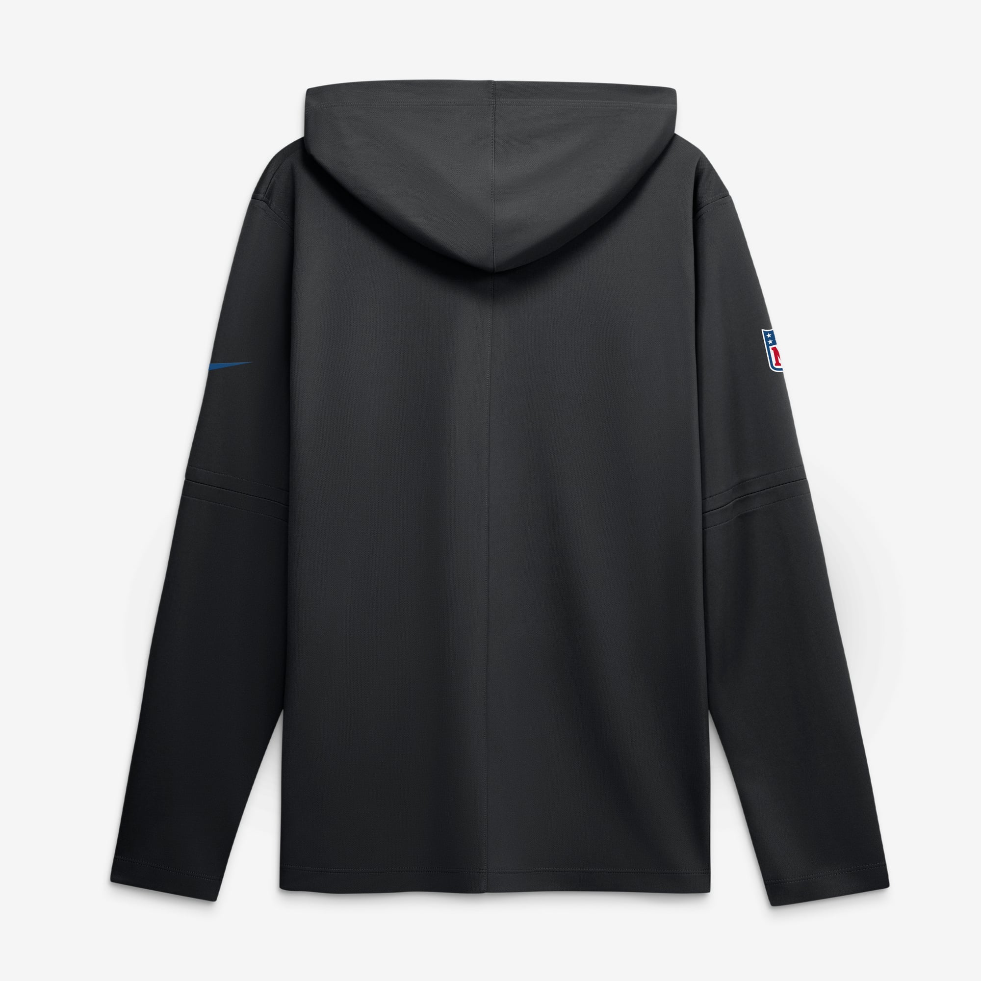 T-shirt à capuche léger manches longues Nike Indianapolis Colts Sideline Alternate pour homme, noir, avec technologie Dri-FIT.