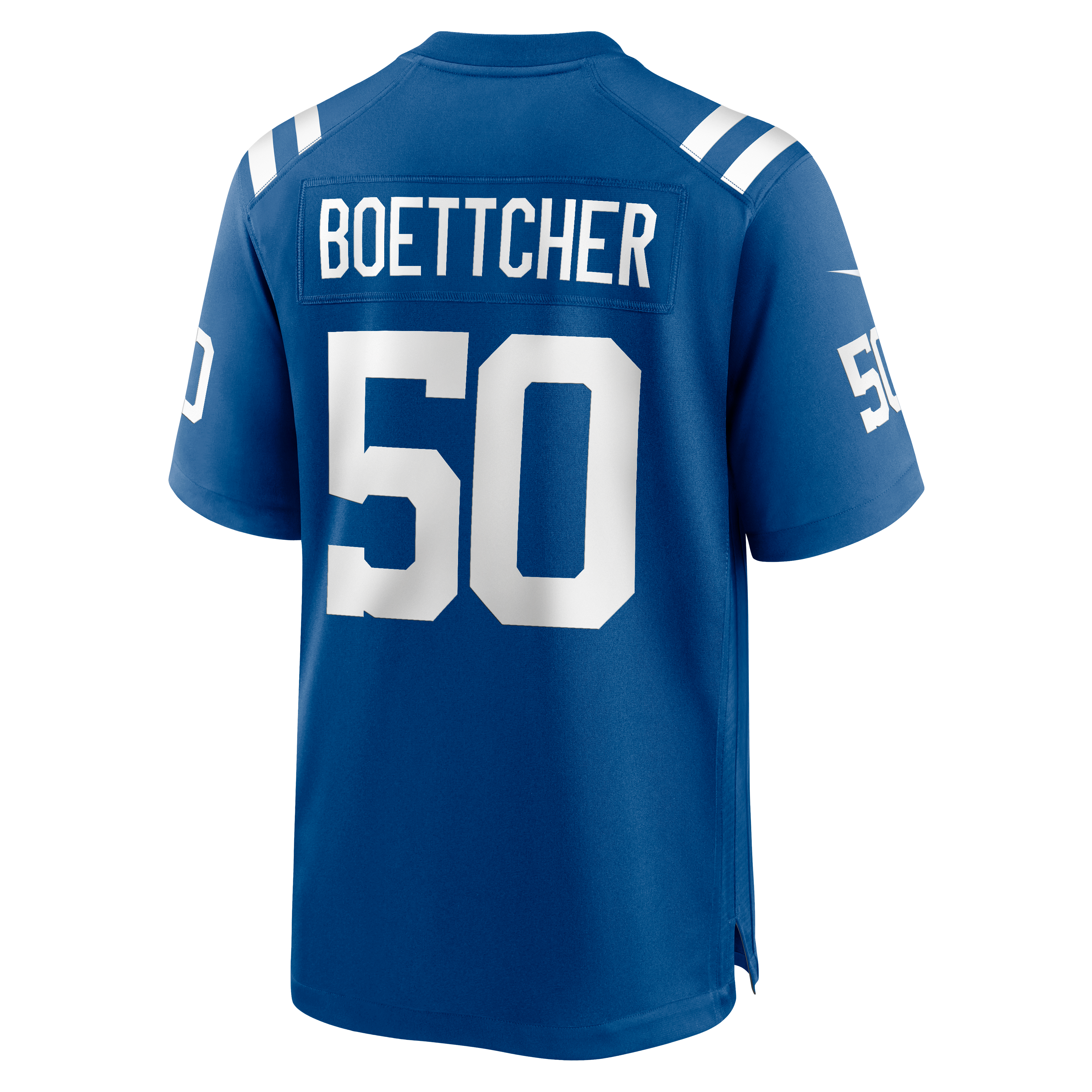 Men's Nike Bryce Boettcher Royal Indianapolis Colts Team Game Jersey