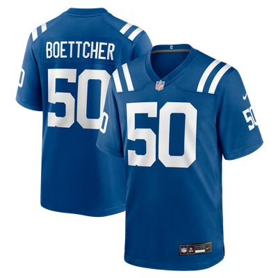 Bryce Boettcher Indianapolis Colts Nike Team Game Jersey - Royal