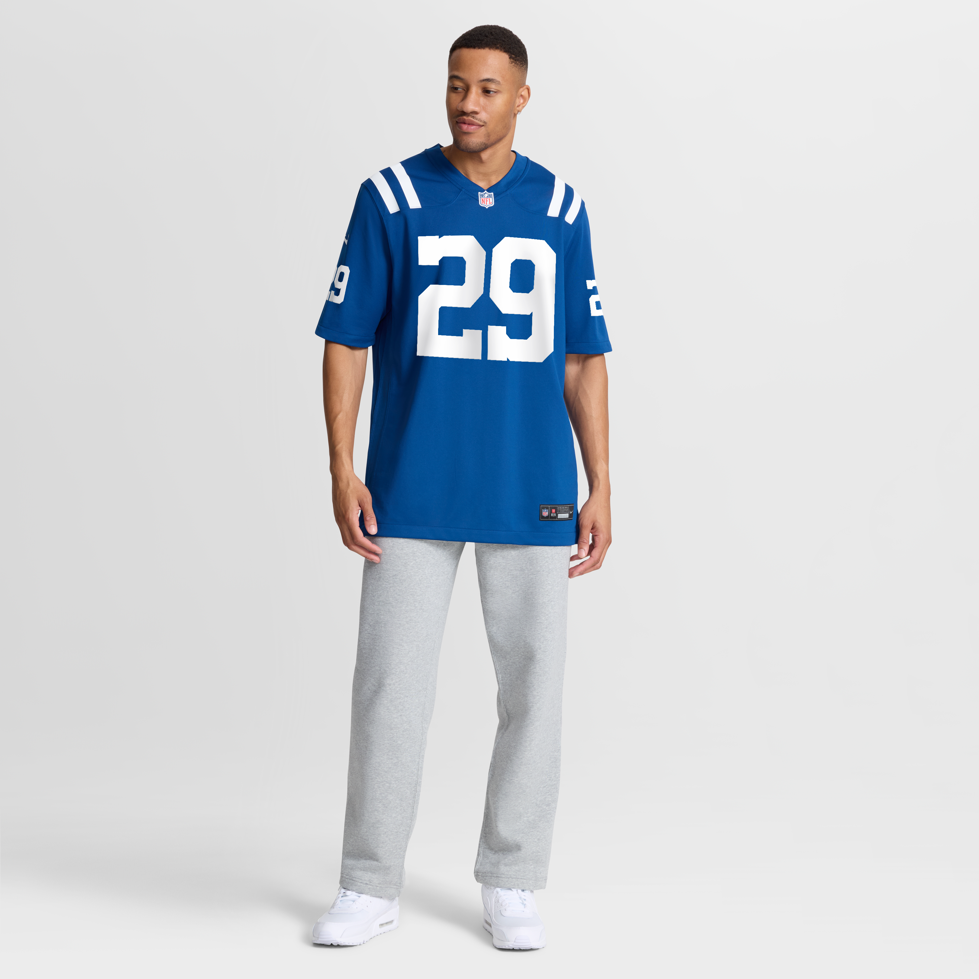 Men's Nike Cam Taylor-Britt Royal Indianapolis Colts Team Game Jersey