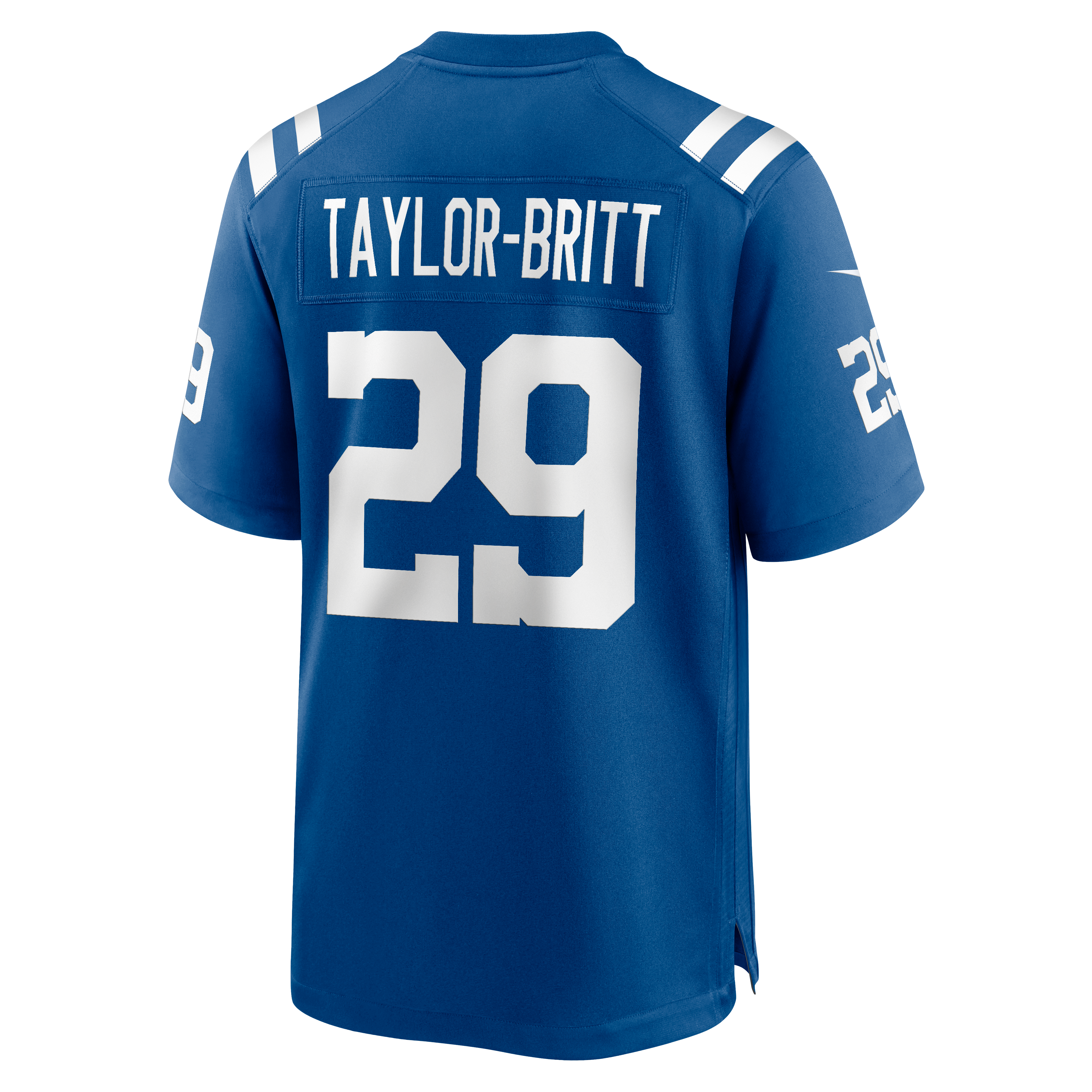Men's Nike Cam Taylor-Britt Royal Indianapolis Colts Team Game Jersey
