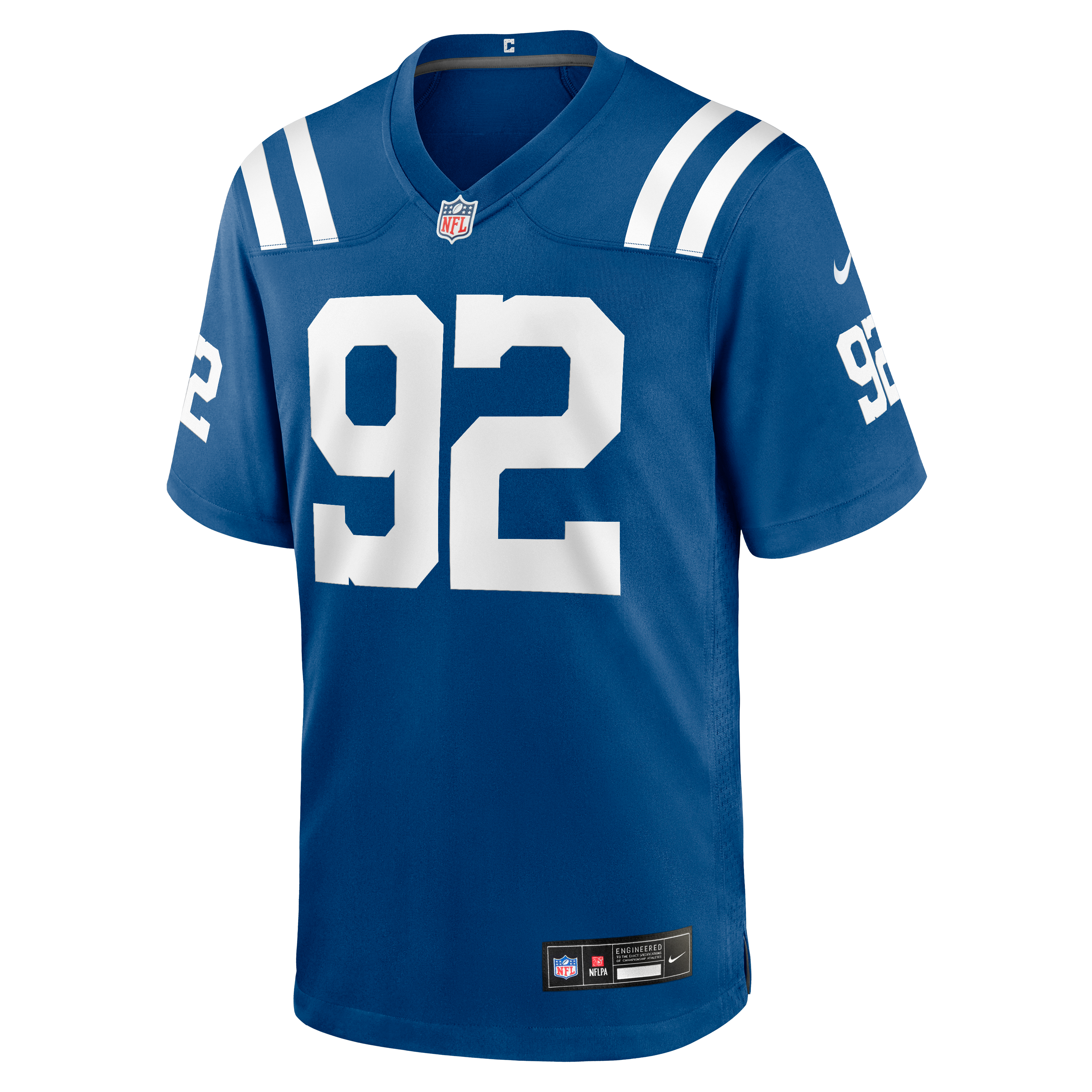 Men's Nike Cameron Ball Royal Indianapolis Colts Team Game Jersey
