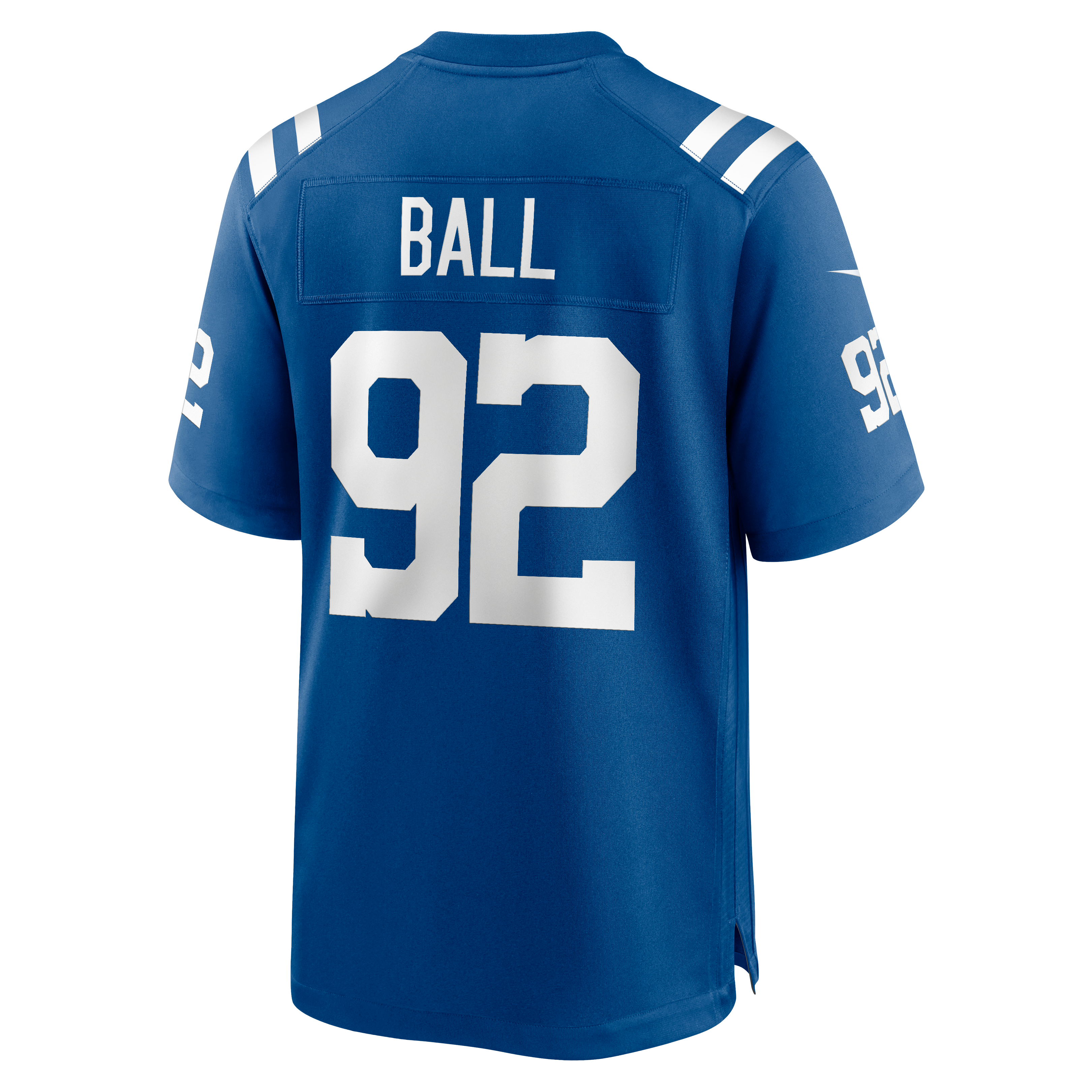 Men's Nike Cameron Ball Royal Indianapolis Colts Team Game Jersey