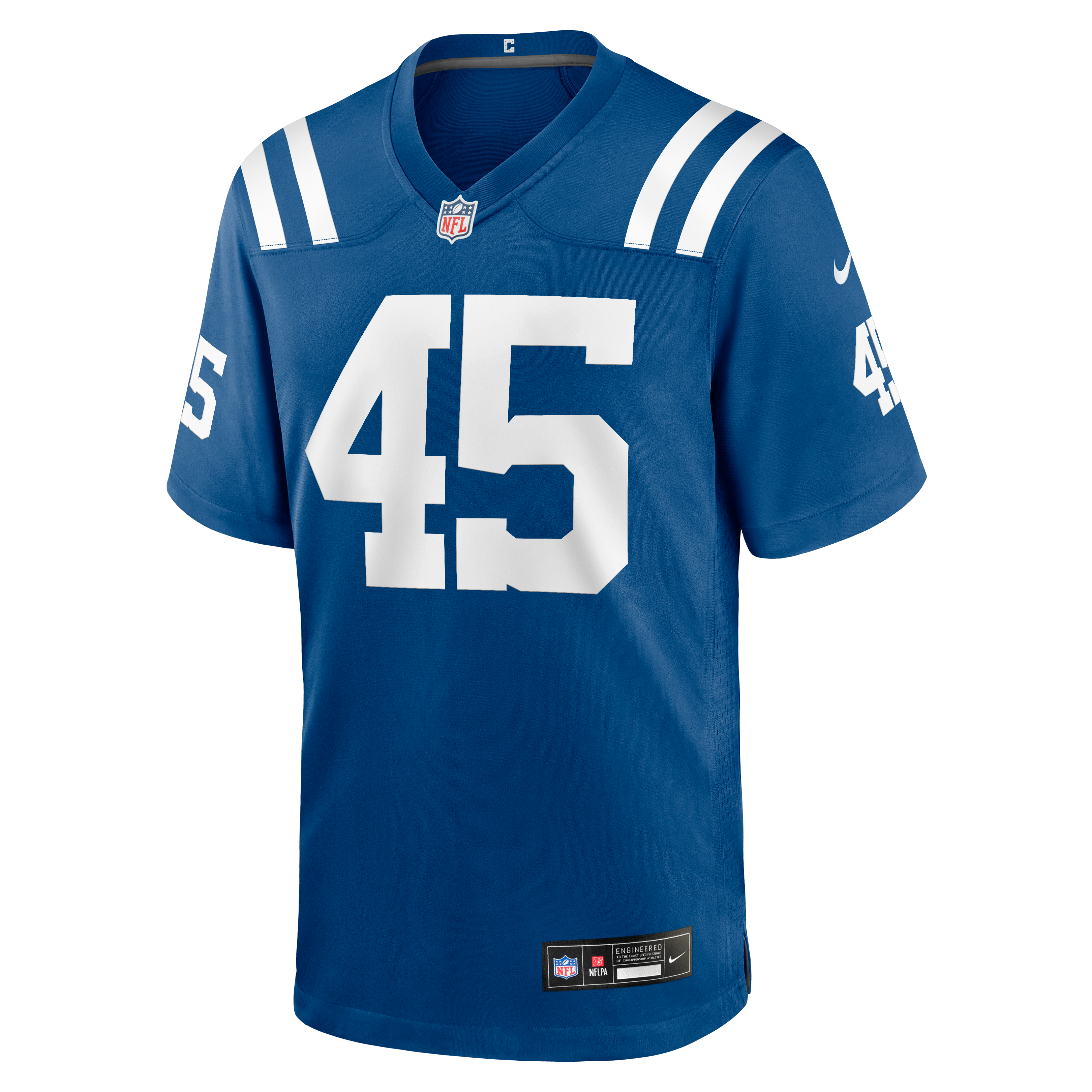 Maillot de joueur Nike Carson Towt Royal Indianapolis Colts pour homme