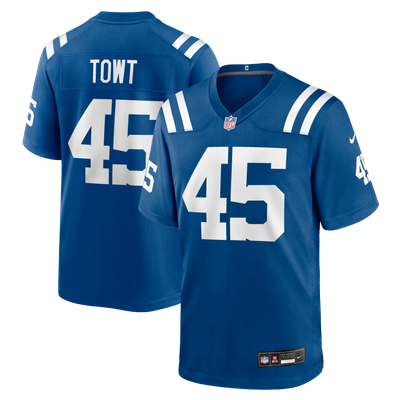 Carson Towt Indianapolis Colts Nike Game Player Jersey - Royal