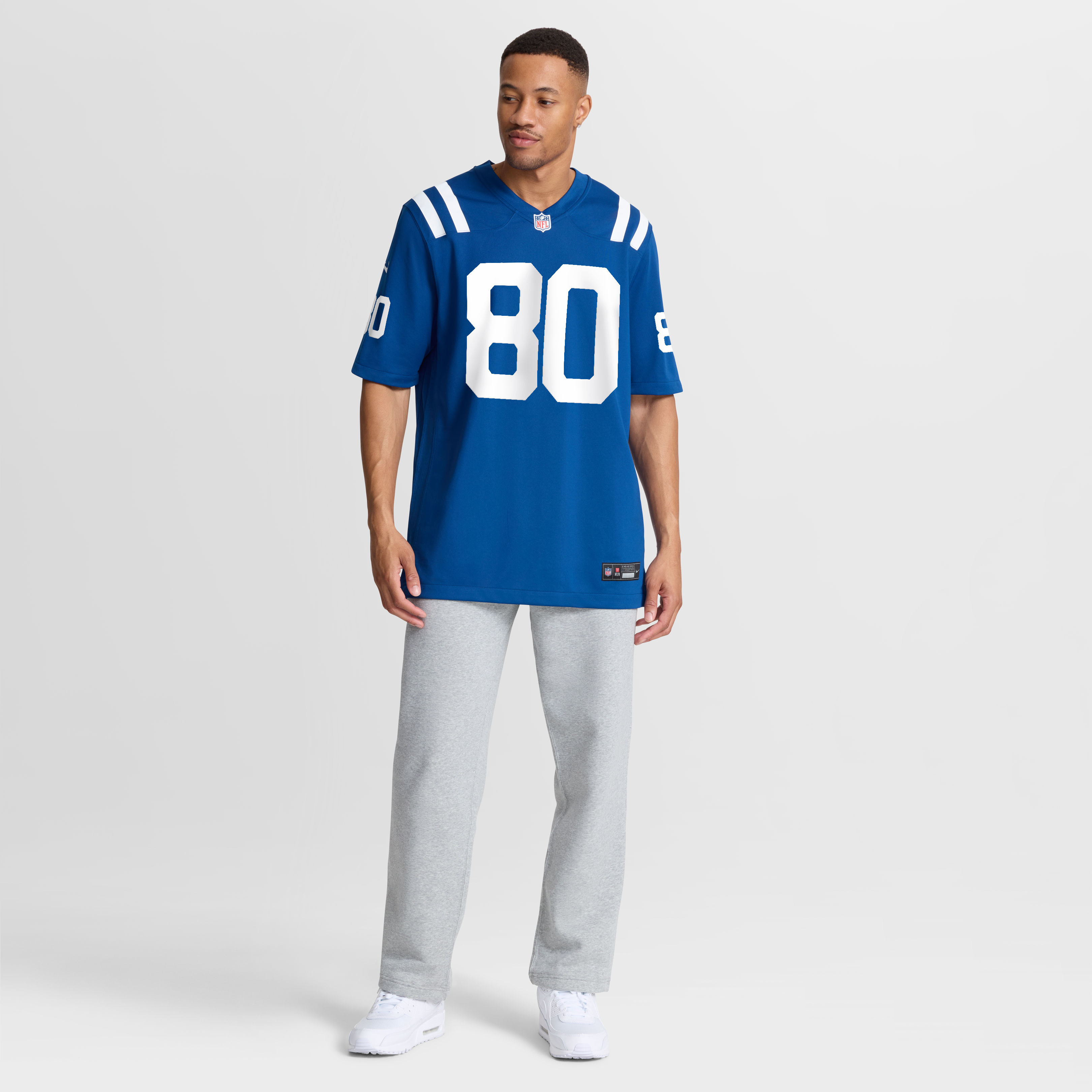 Men's Nike Deion Burks Royal Indianapolis Colts Team Game Jersey