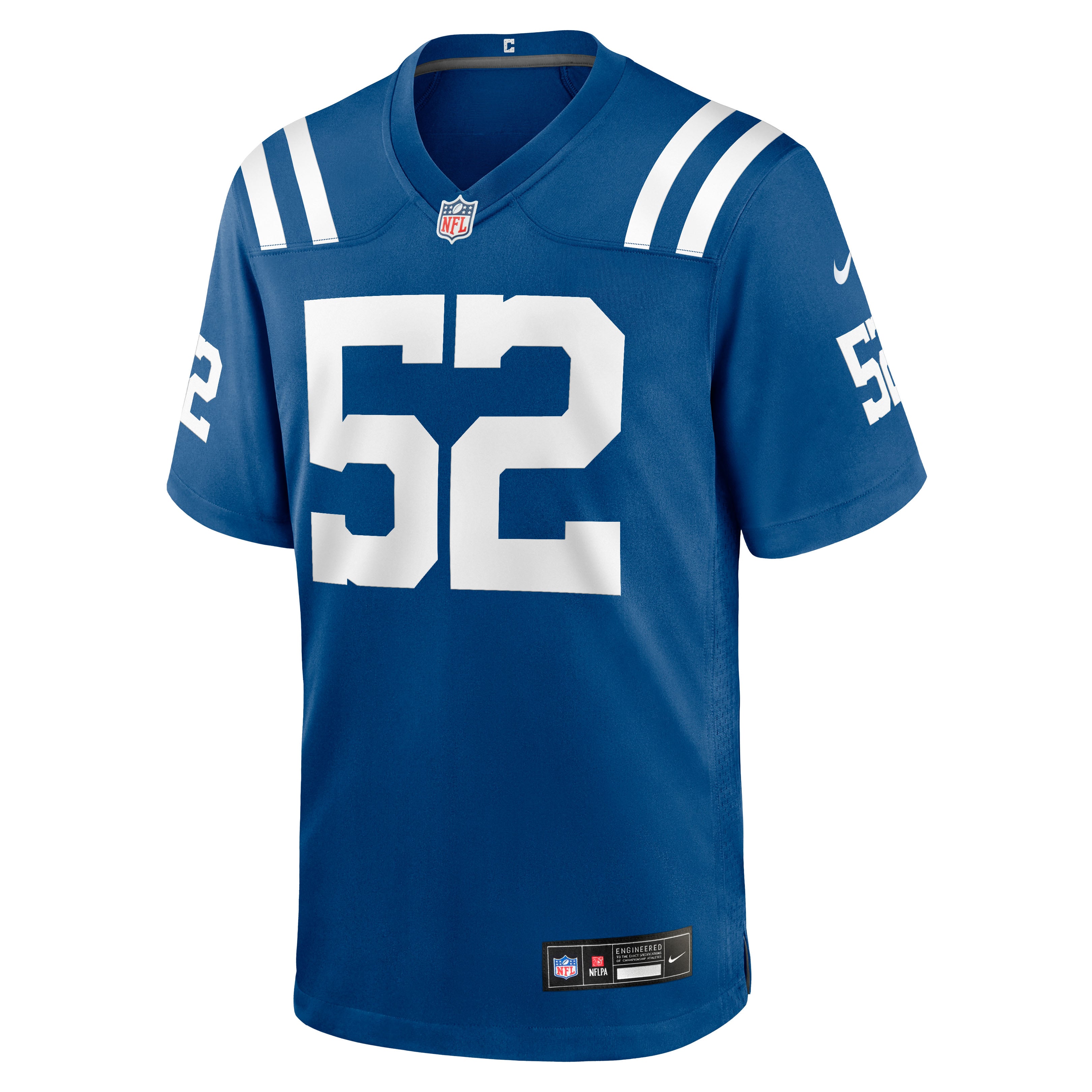 Maillot de match Nike George Gumbs Jr. Royal Indianapolis Colts pour homme