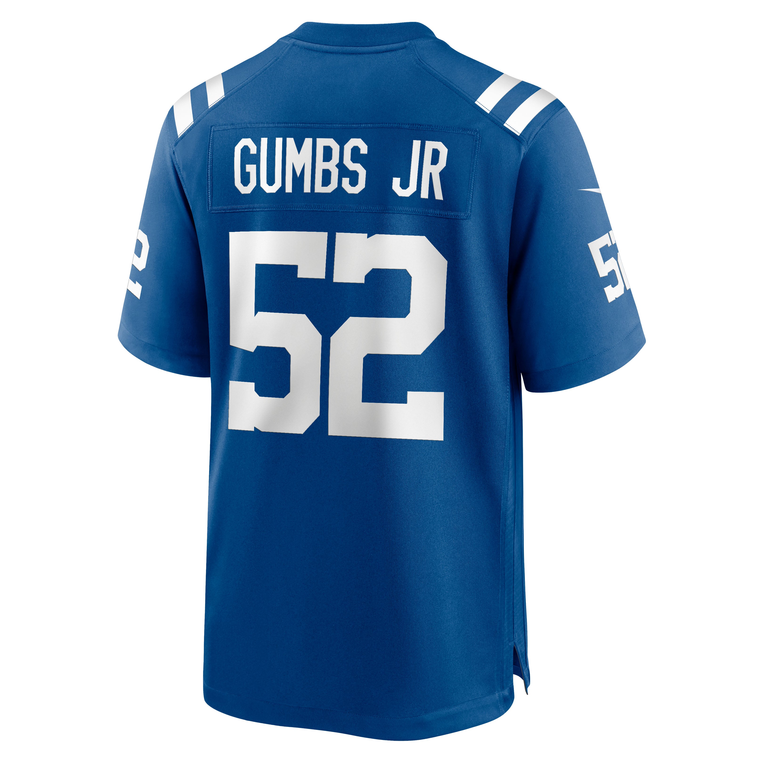 Maillot de match Nike George Gumbs Jr. Royal Indianapolis Colts pour homme