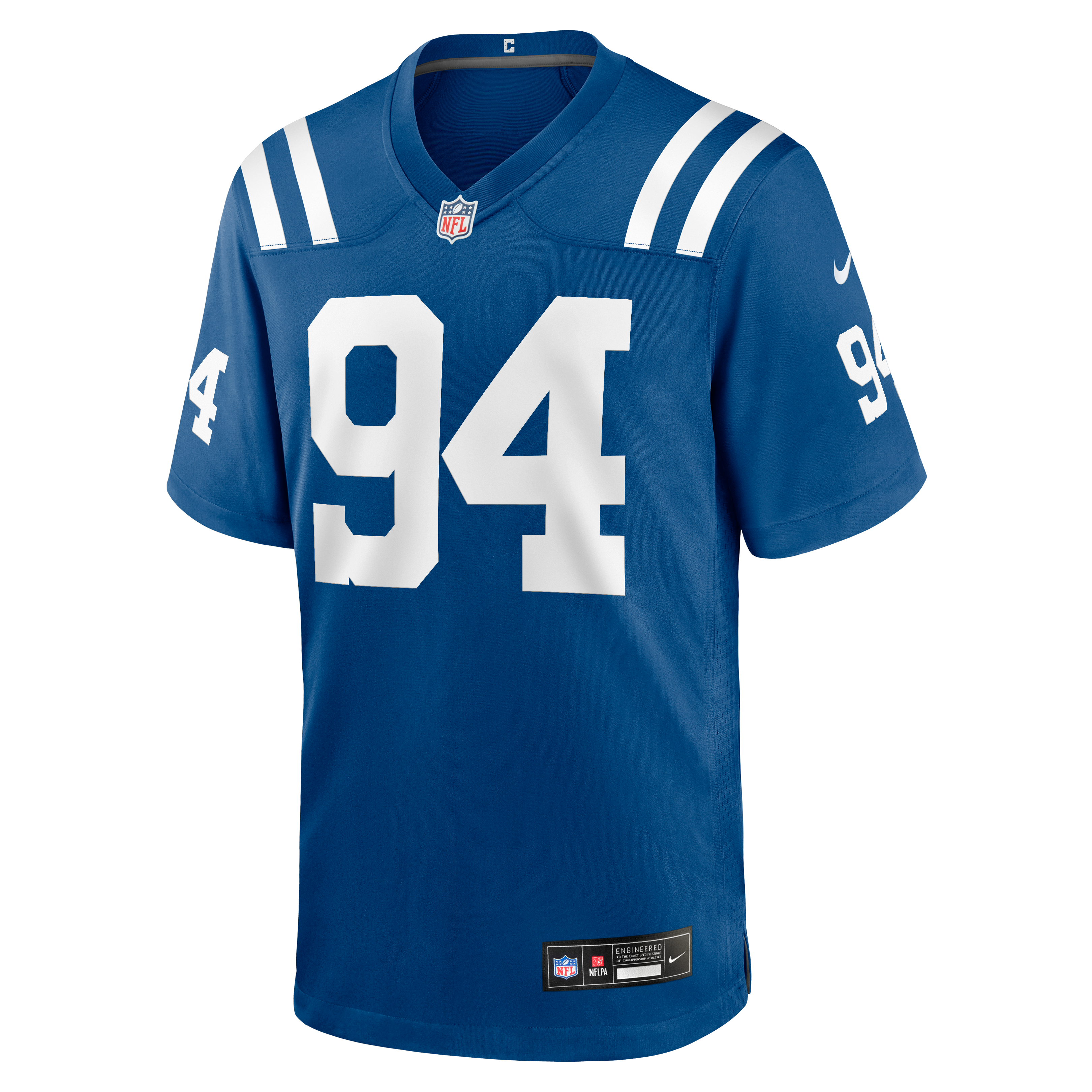 Men's Nike Jerry Tillery Royal Indianapolis Colts Team Game Jersey