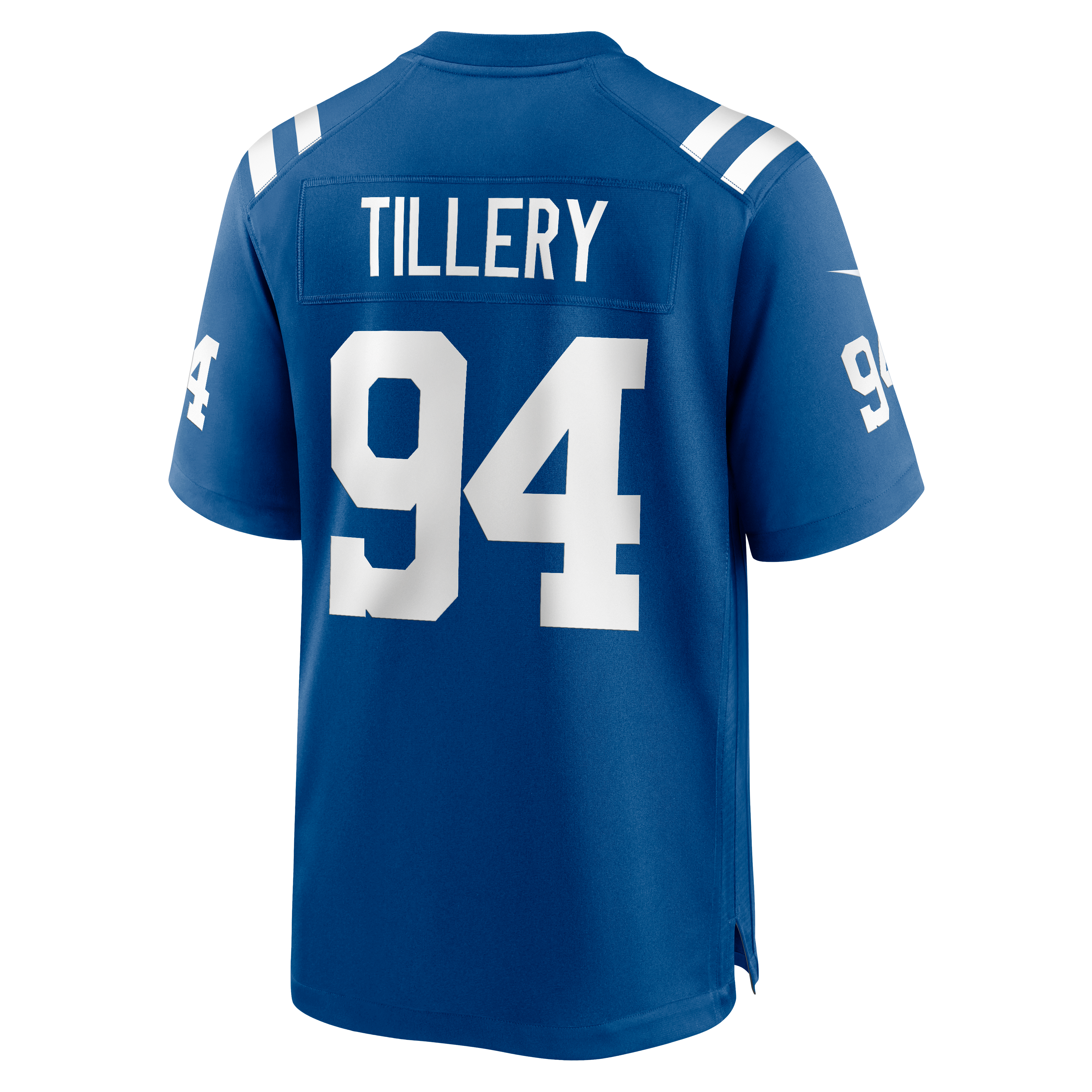 Men's Nike Jerry Tillery Royal Indianapolis Colts Team Game Jersey
