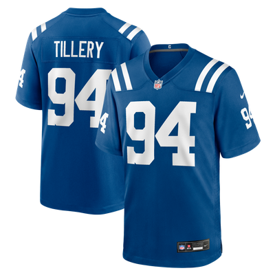 Jerry Tillery Indianapolis Colts Nike Team Game Jersey - Royal