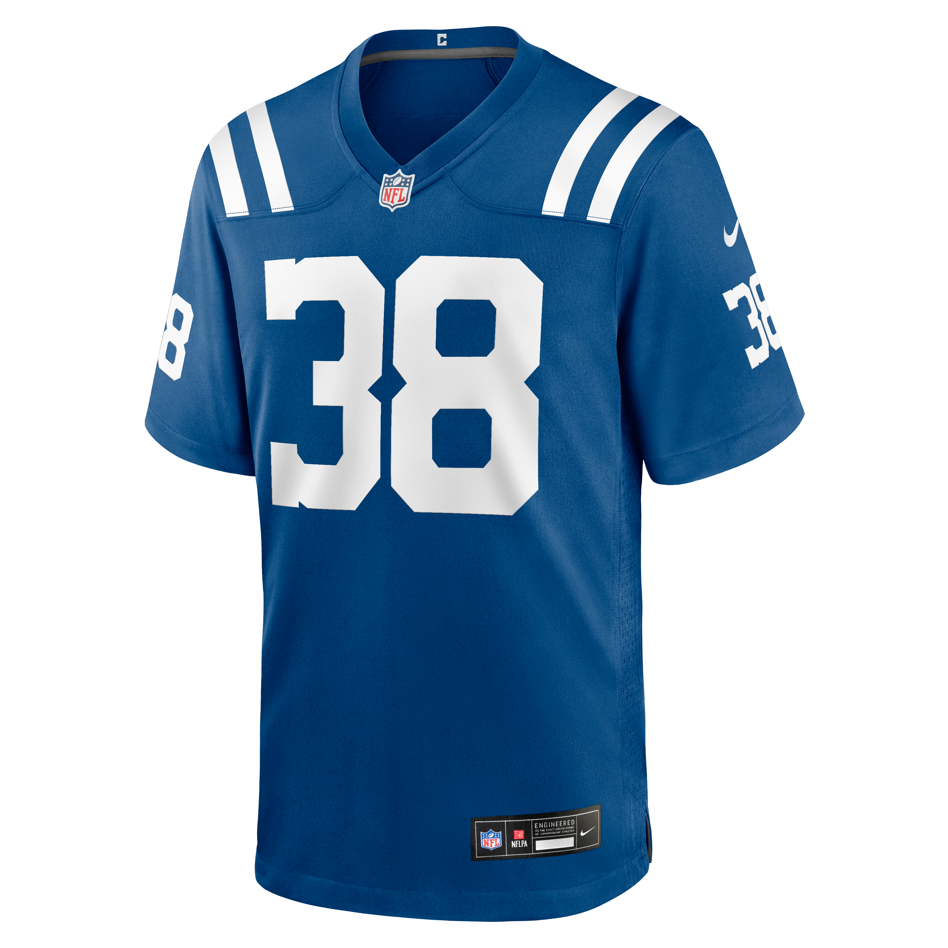 Maillot de match Nike Jonathan Owens Royal Indianapolis Colts pour homme