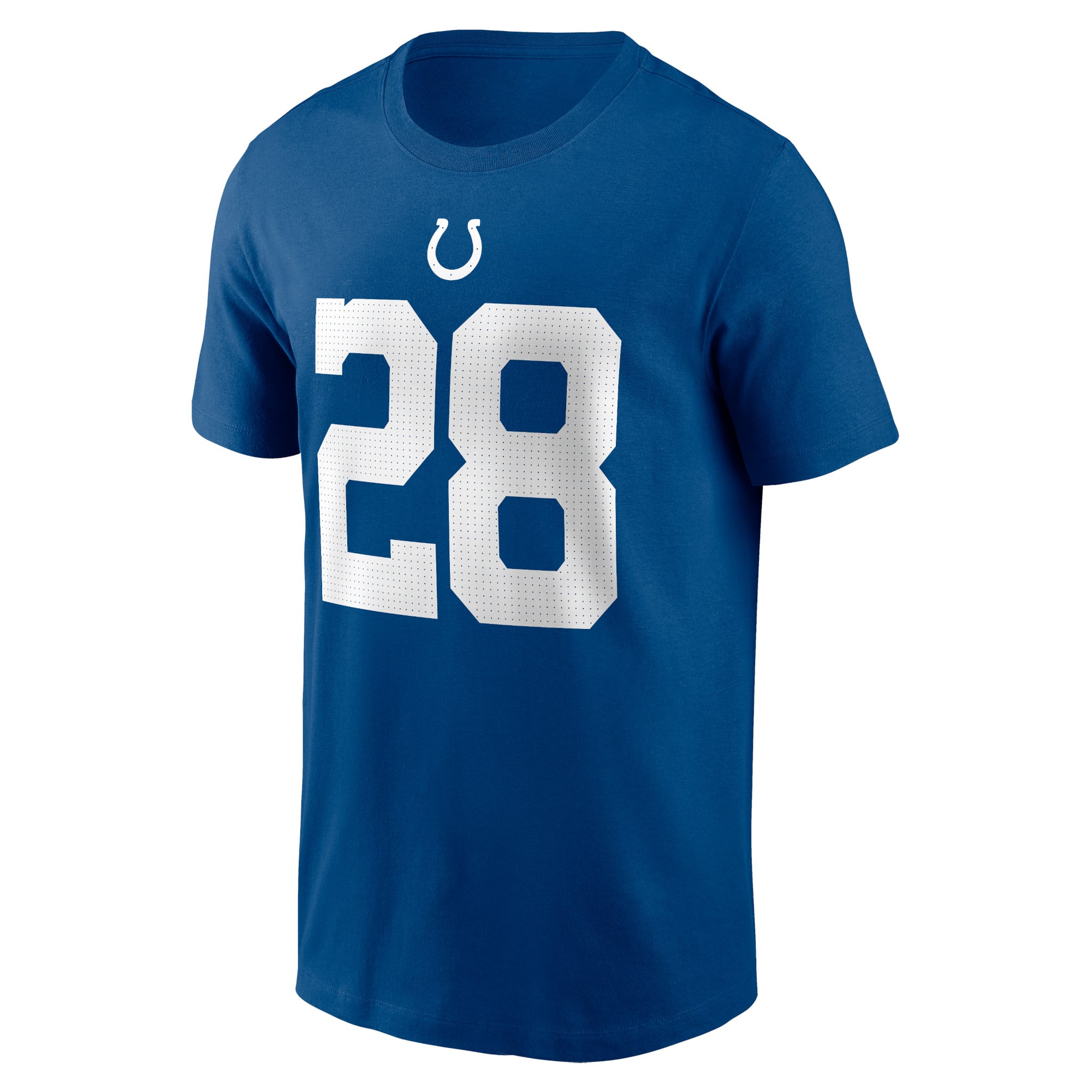 Men's Nike Jonathan Taylor Royal Indianapolis Colts Name & Number T-Shirt
