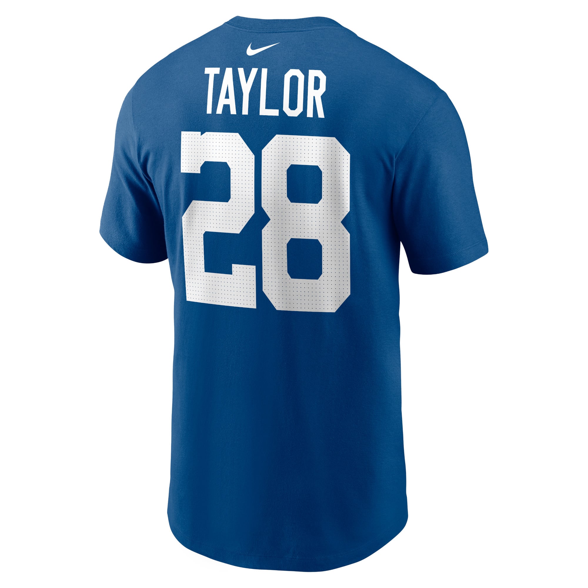 Men's Nike Jonathan Taylor Royal Indianapolis Colts Name & Number T-Shirt