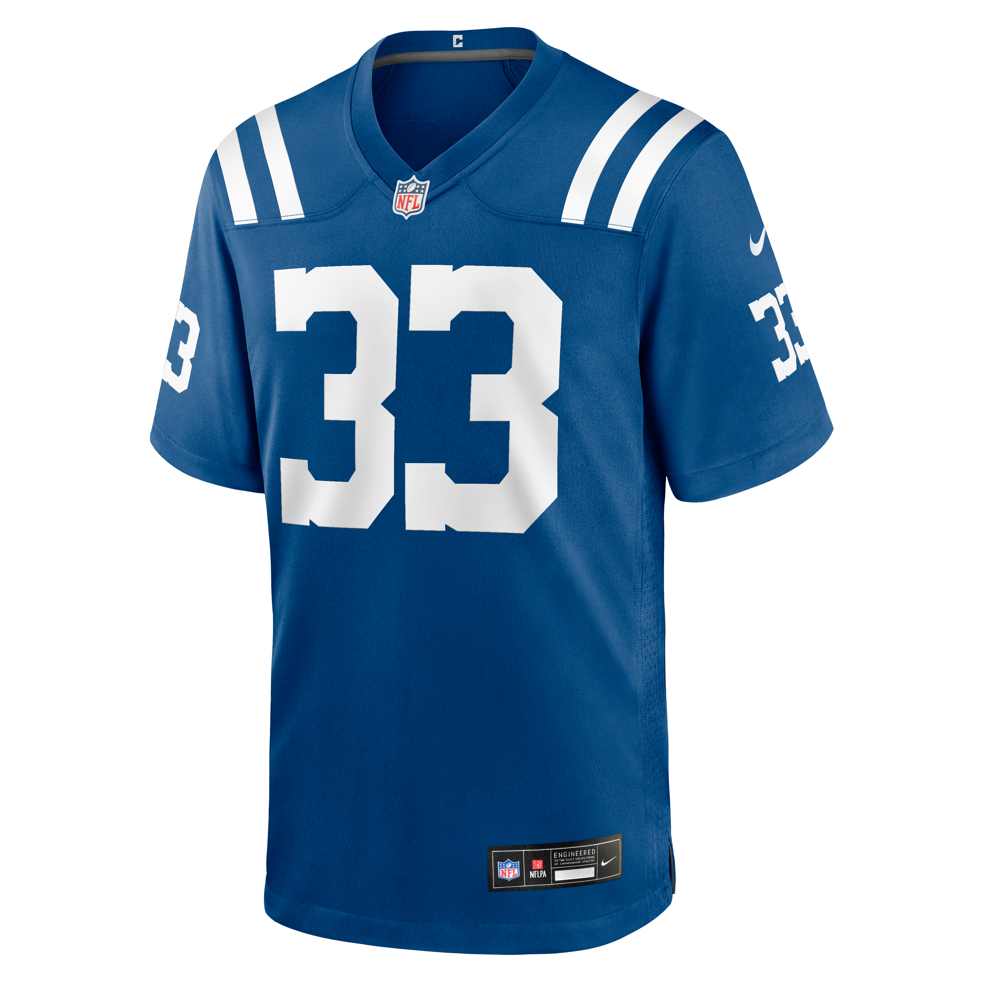 Maillot de match Nike Kenneth Harris Royal Indianapolis Colts pour homme