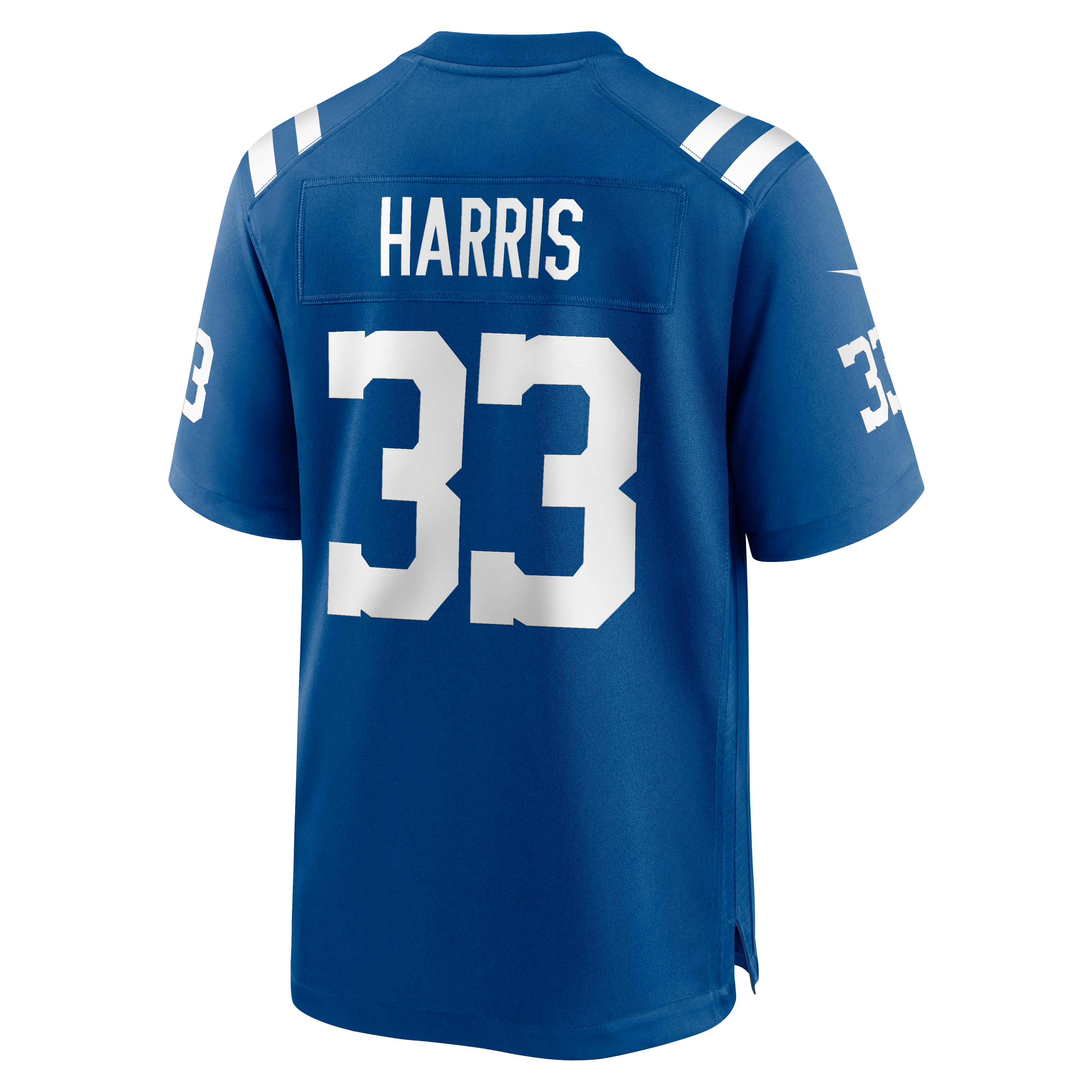 Maillot de match Nike Kenneth Harris Royal Indianapolis Colts pour homme