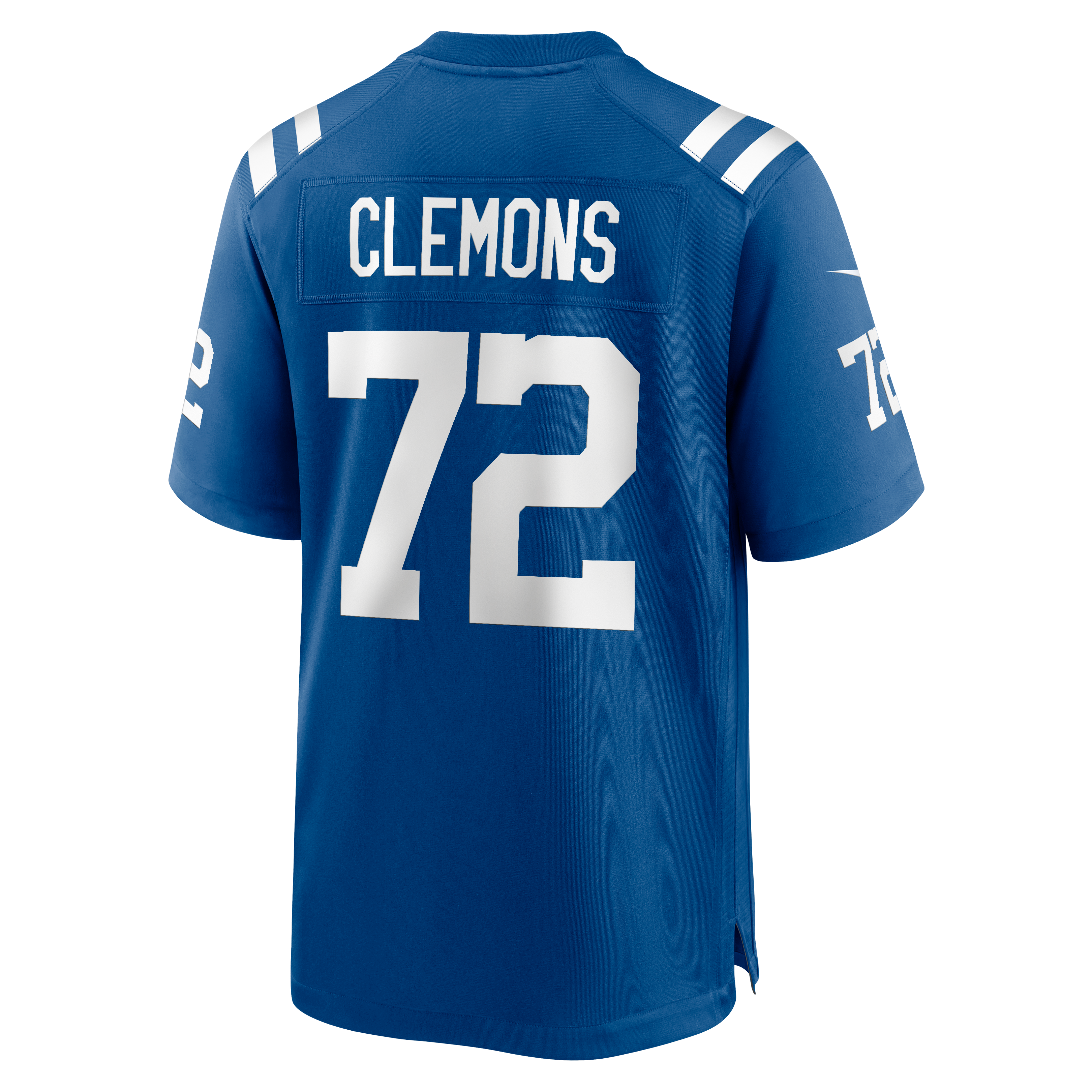 Men's Nike Micheal Clemons Royal Indianapolis Colts Team Game Jersey