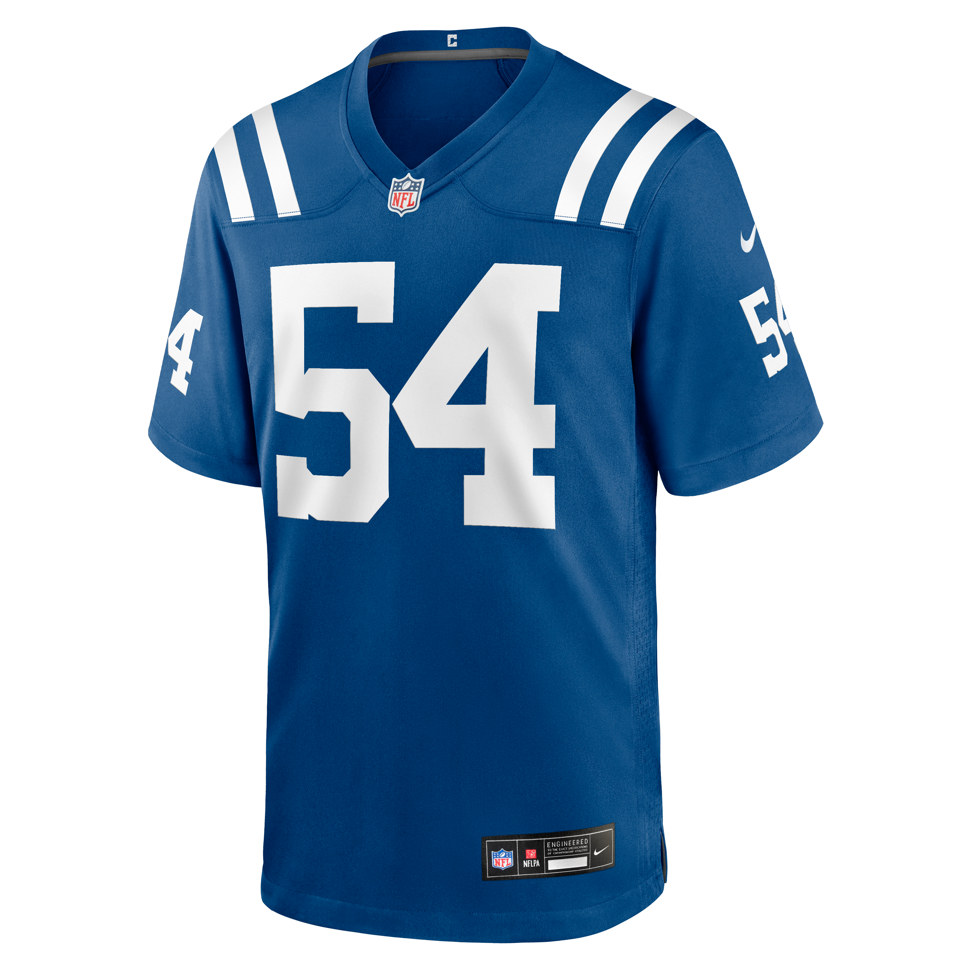 Maillot de match Nike Mitchell Melton Royal Indianapolis Colts pour homme