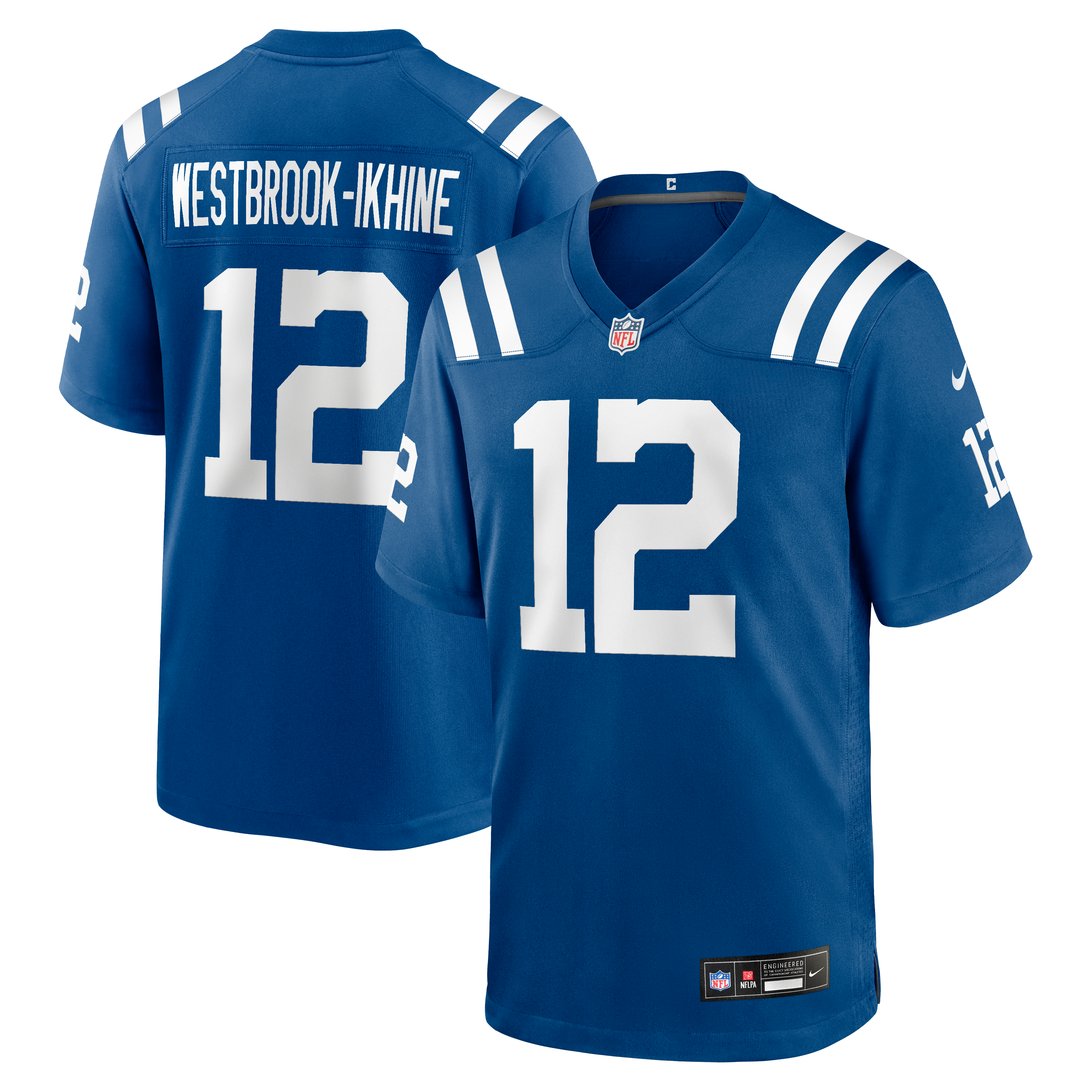Men's Nike Nick Westbrook-Ikhine Royal Indianapolis Colts Team Game Jersey