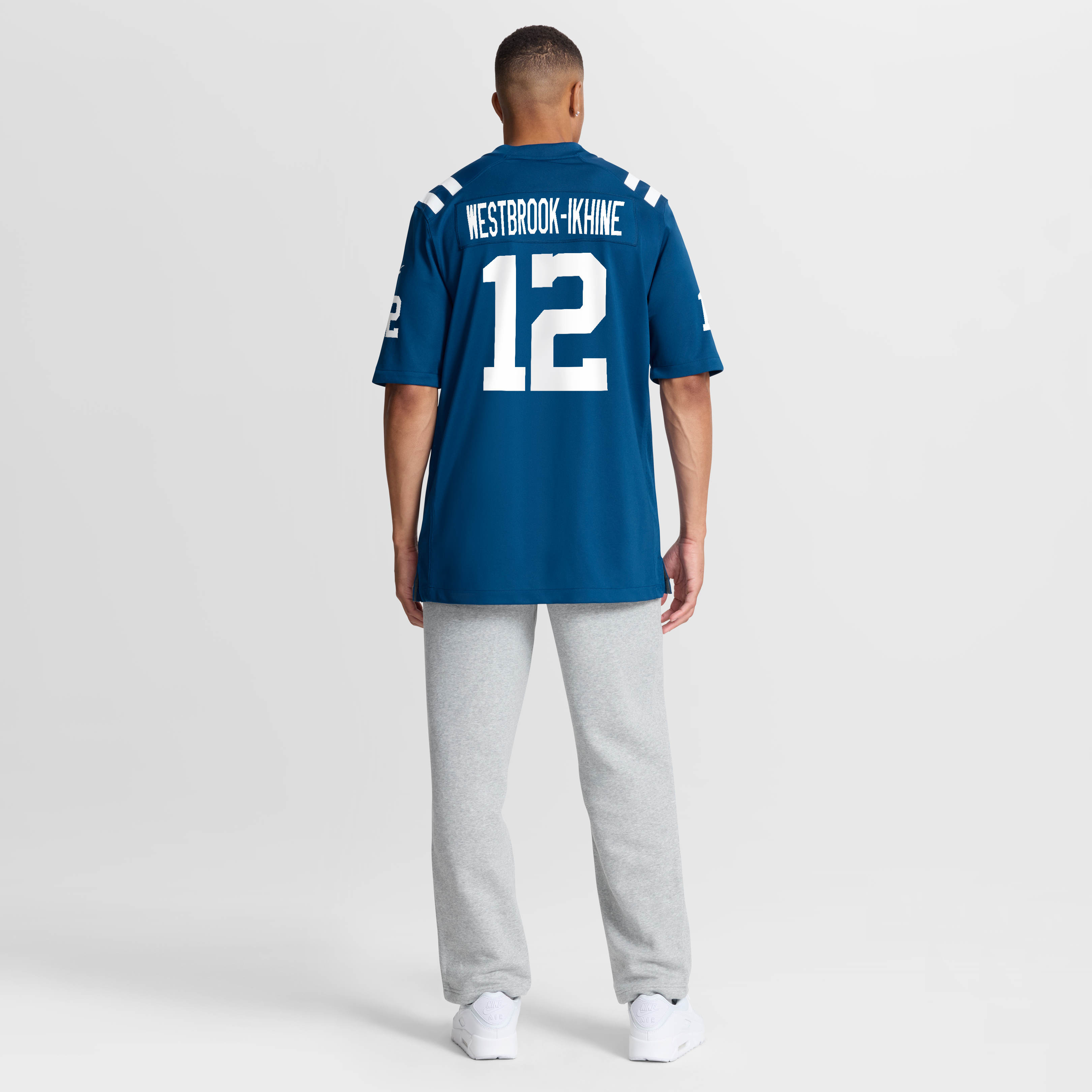 Men's Nike Nick Westbrook-Ikhine Royal Indianapolis Colts Team Game Jersey