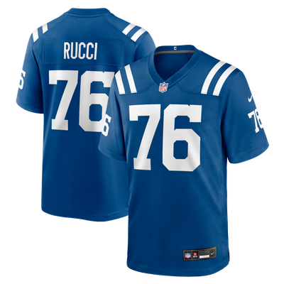 Nolan Rucci Indianapolis Colts Nike Team Game Jersey - Royal