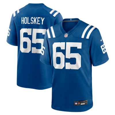 Reid Holskey Indianapolis Colts Nike Team Game Jersey - Royal
