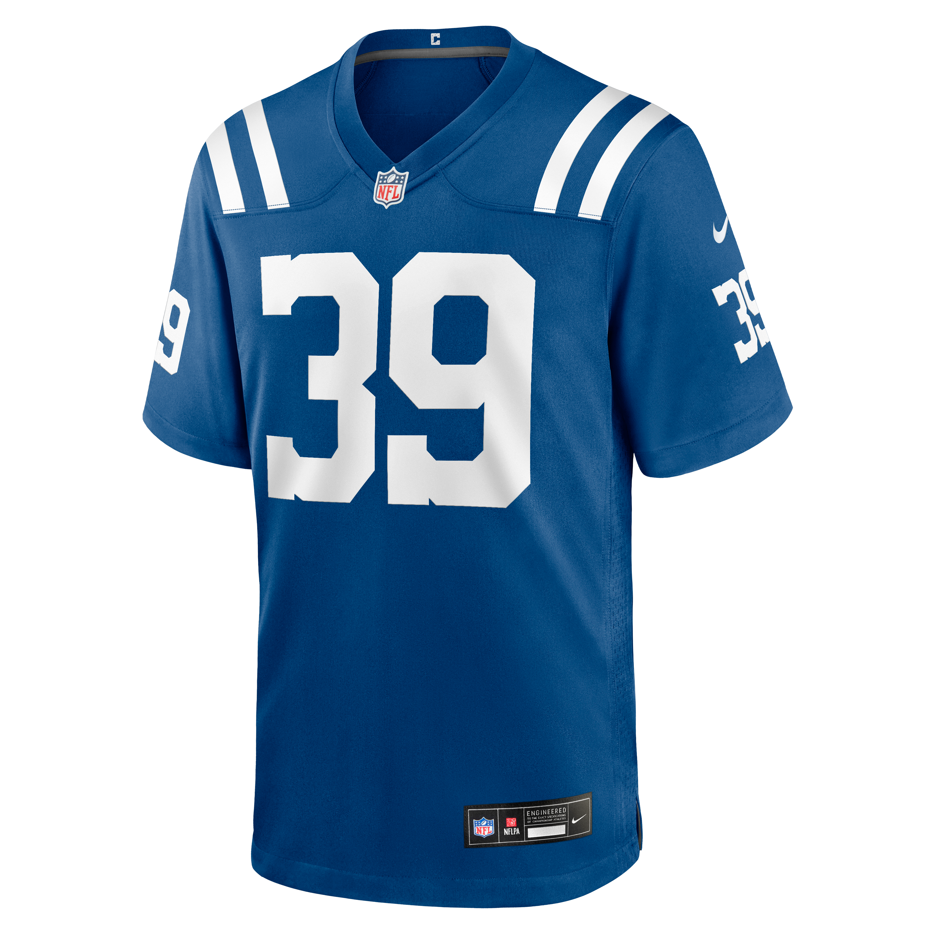 Men's Nike Rob Carter Jr. Royal Indianapolis Colts Team Game Jersey