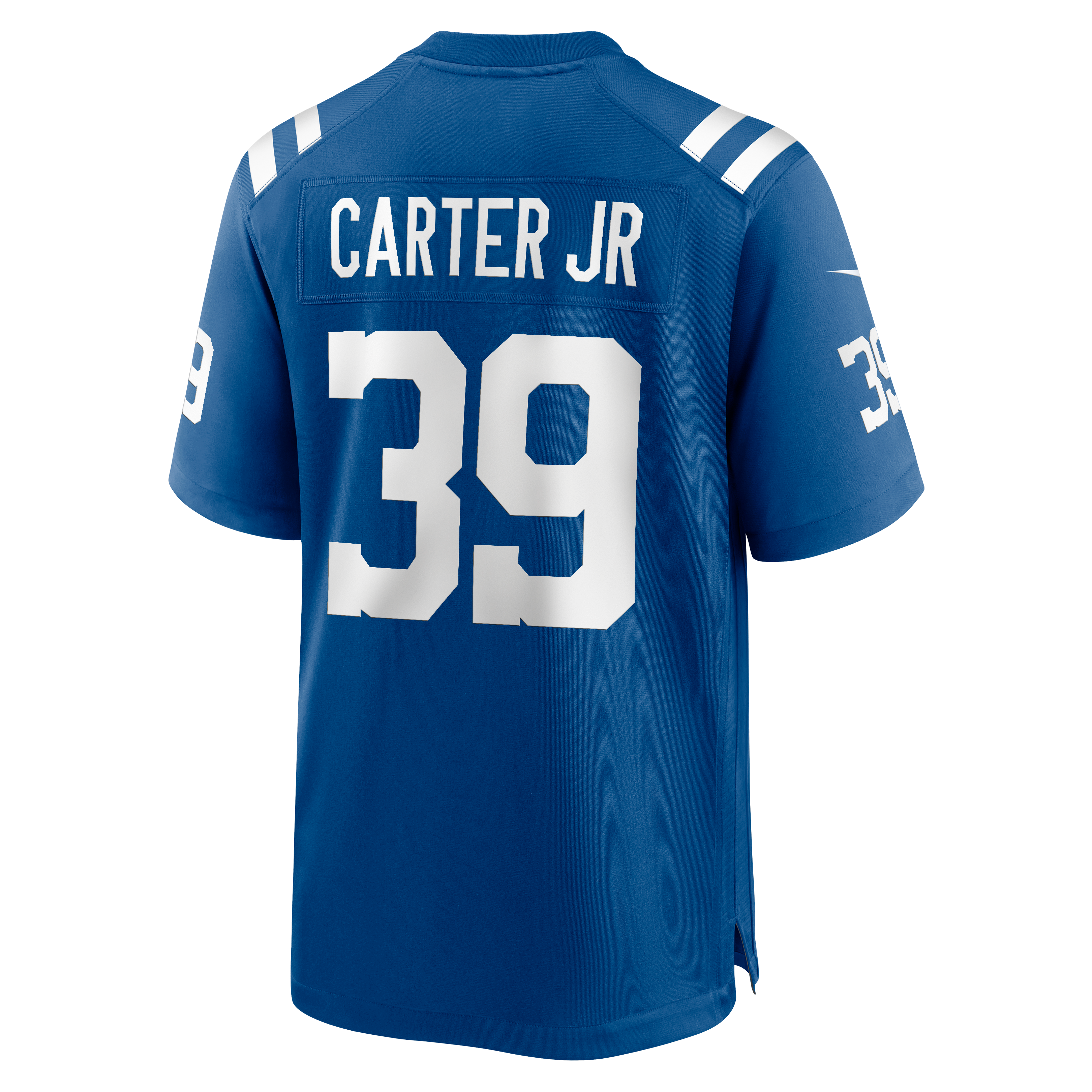 Men's Nike Rob Carter Jr. Royal Indianapolis Colts Team Game Jersey