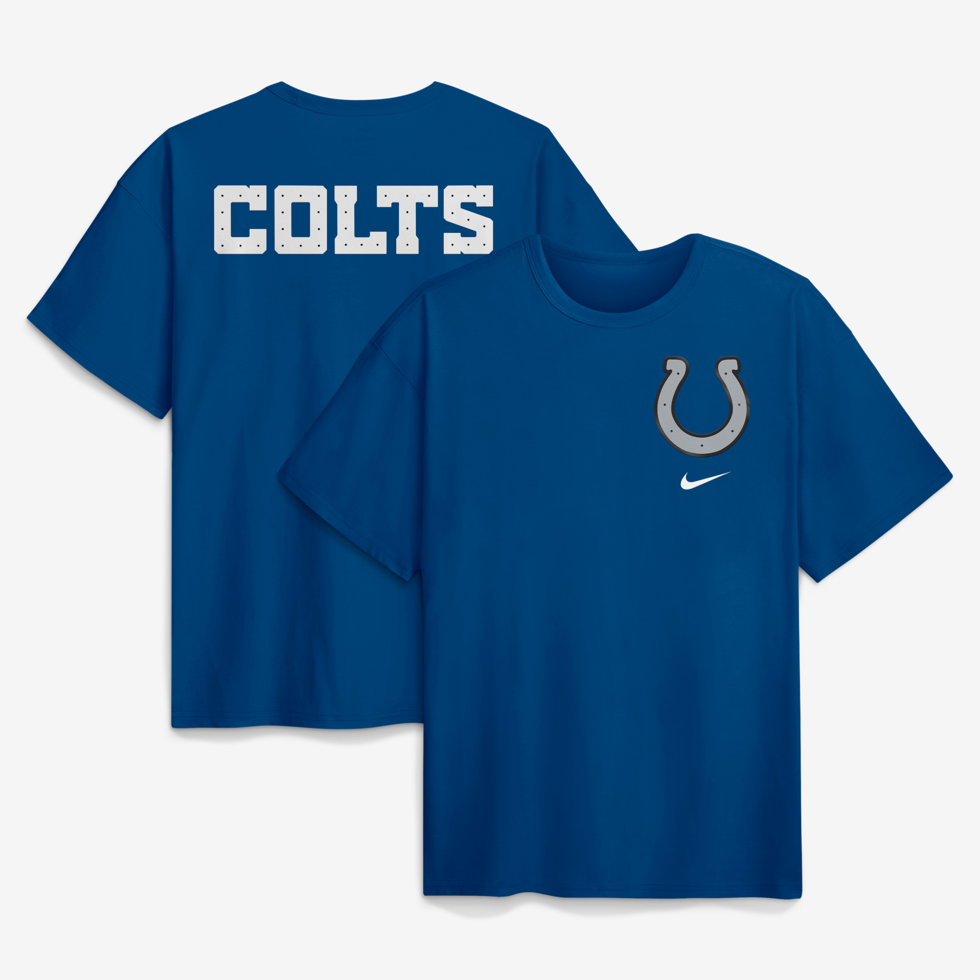 Men's Nike Royal Indianapolis Colts 2026 Rivalries Collection Max90 T-Shirt